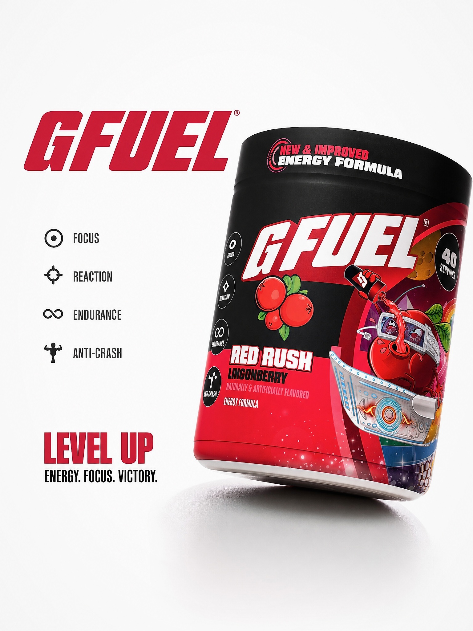 G FUEL Facebook ad