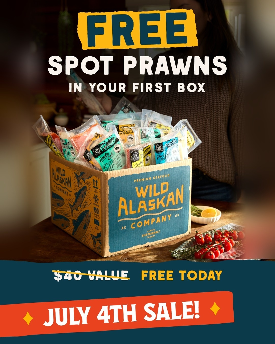 Wild Alaskan Company Facebook ad