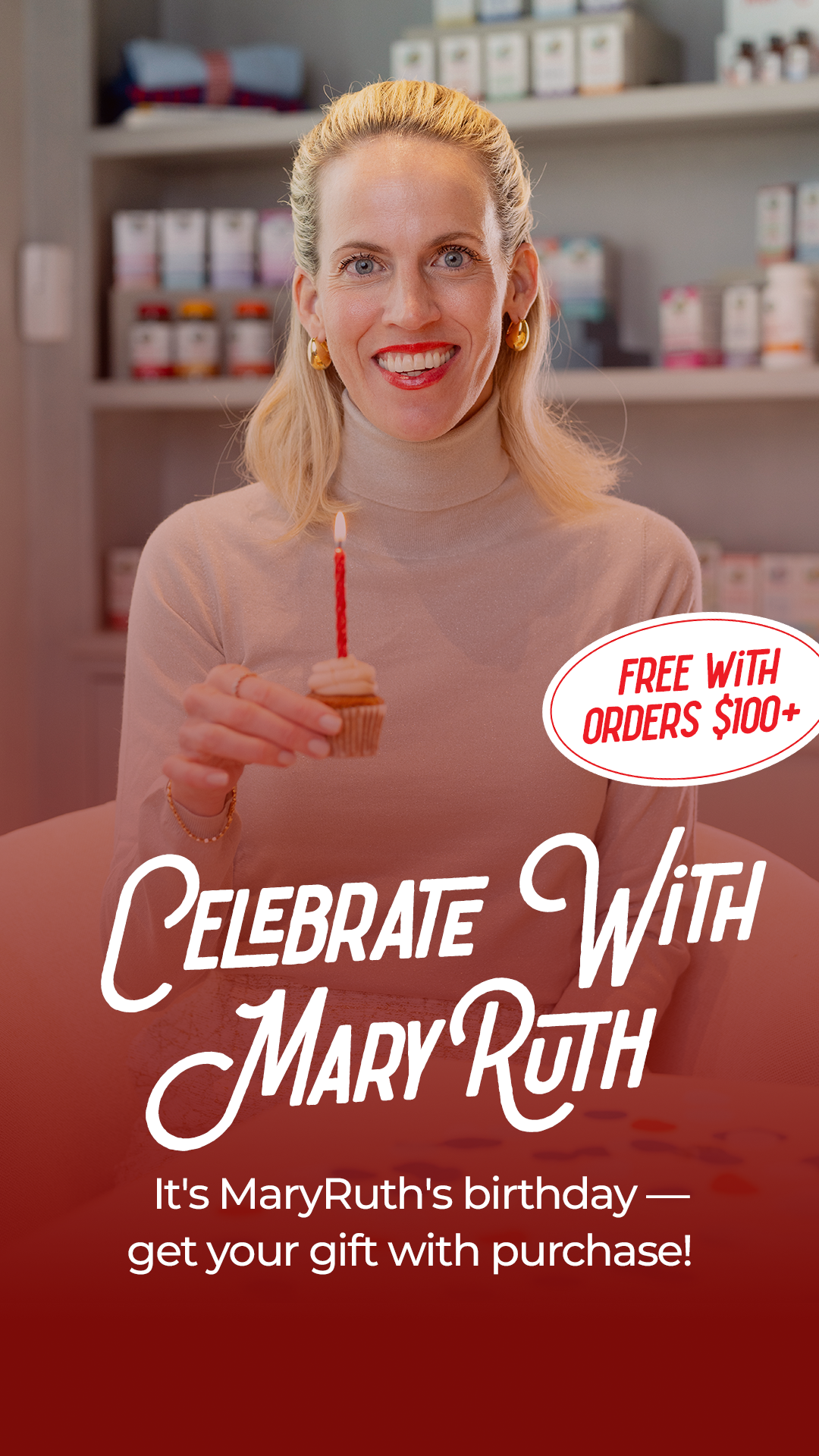 MaryRuth's Facebook ad