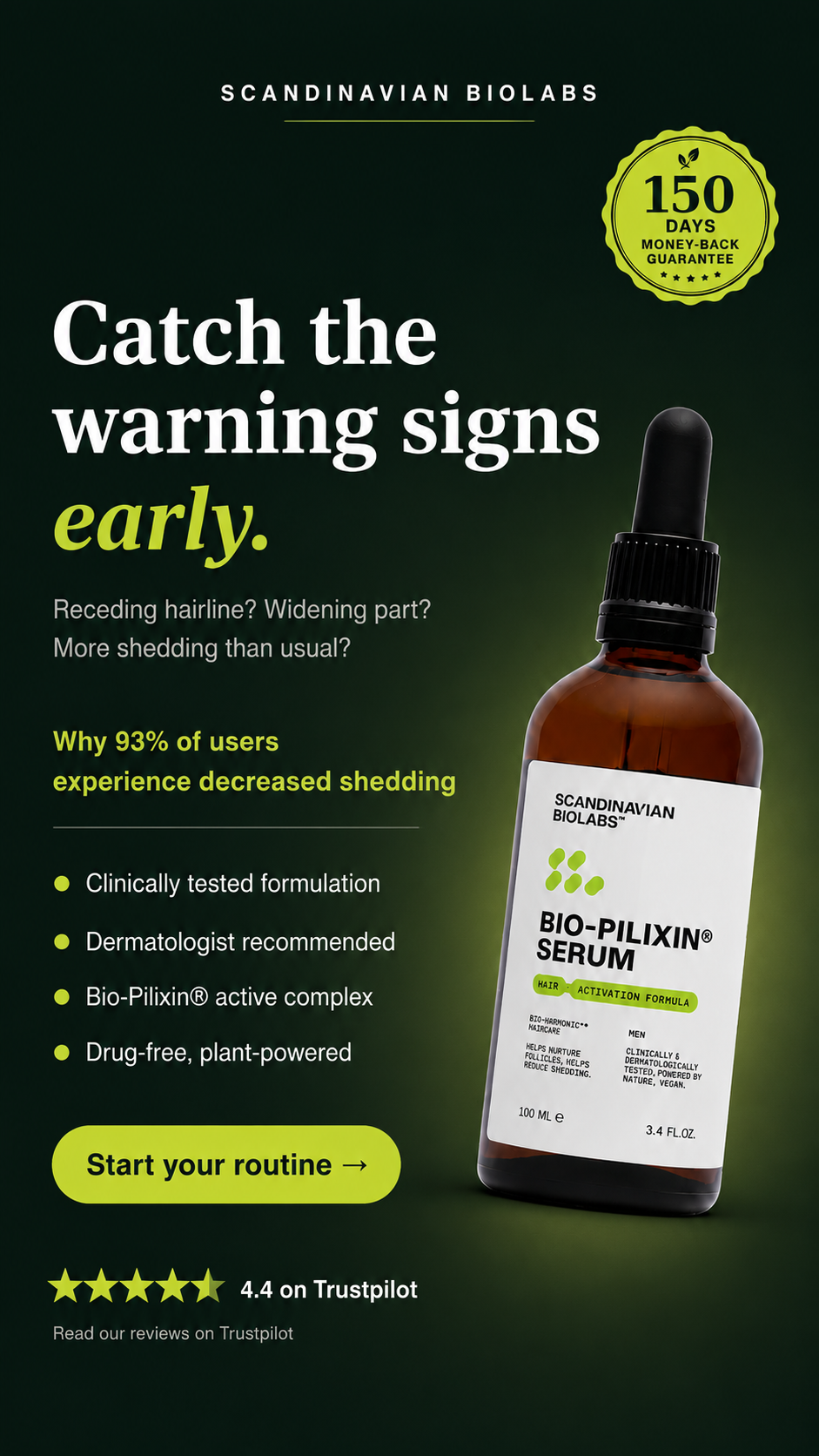Scandinavian Biolabs Facebook ad
