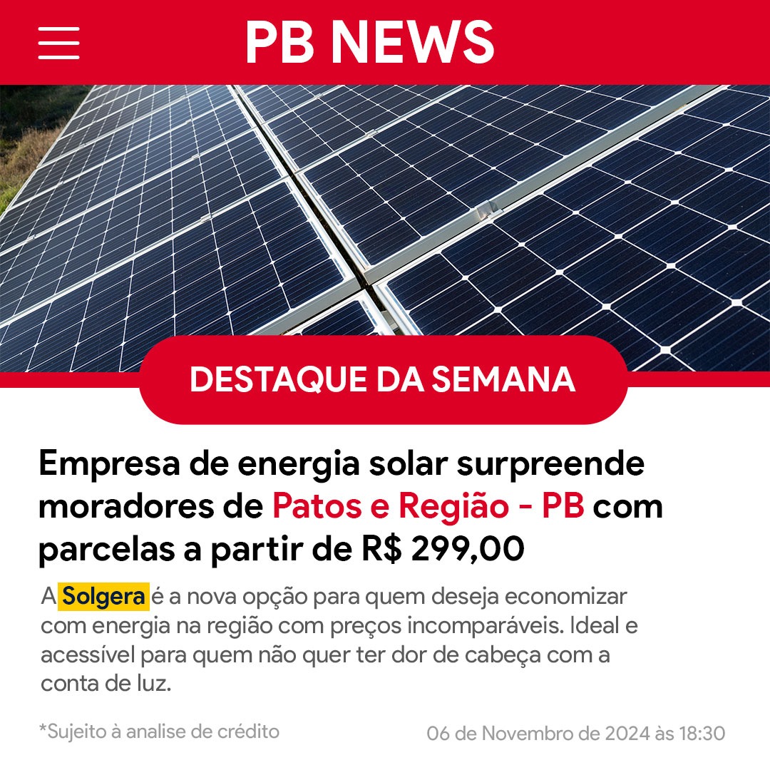SolGera Facebook ad