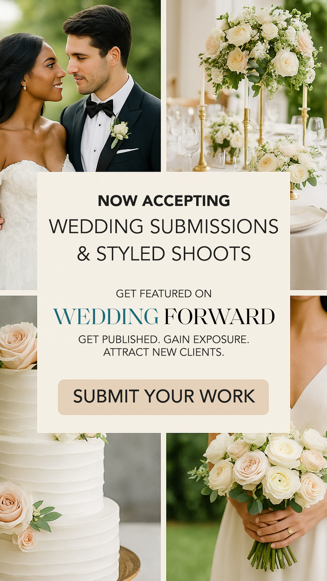Wedding Forward Facebook ad from Jun 12, 2026