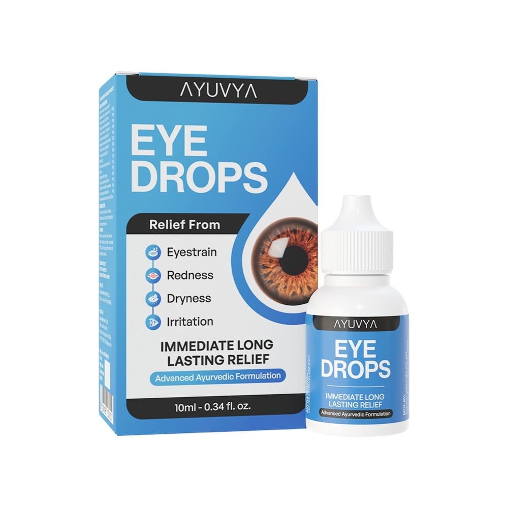 Ayuvya Skincare India Facebook ad: Are your eyes feeling dry, itchy or tired…