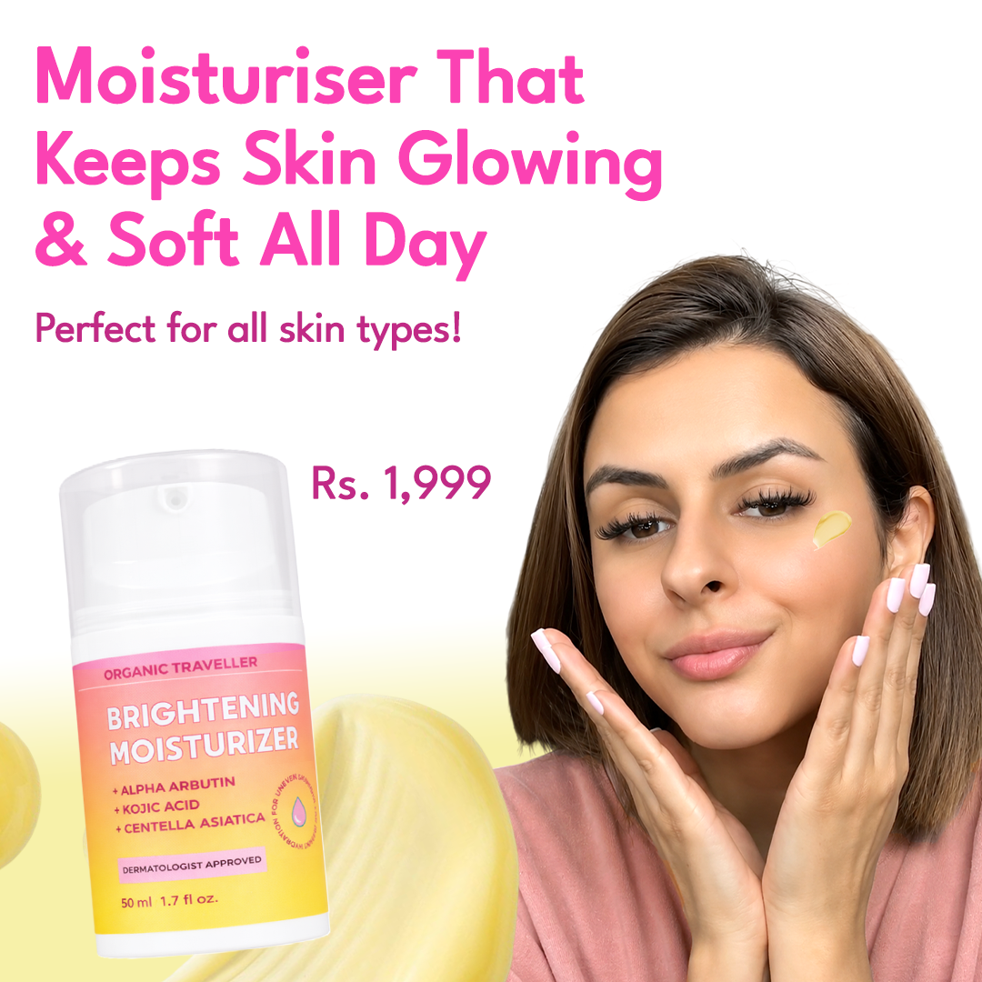 Organic Traveller - Skincare Facebook ad