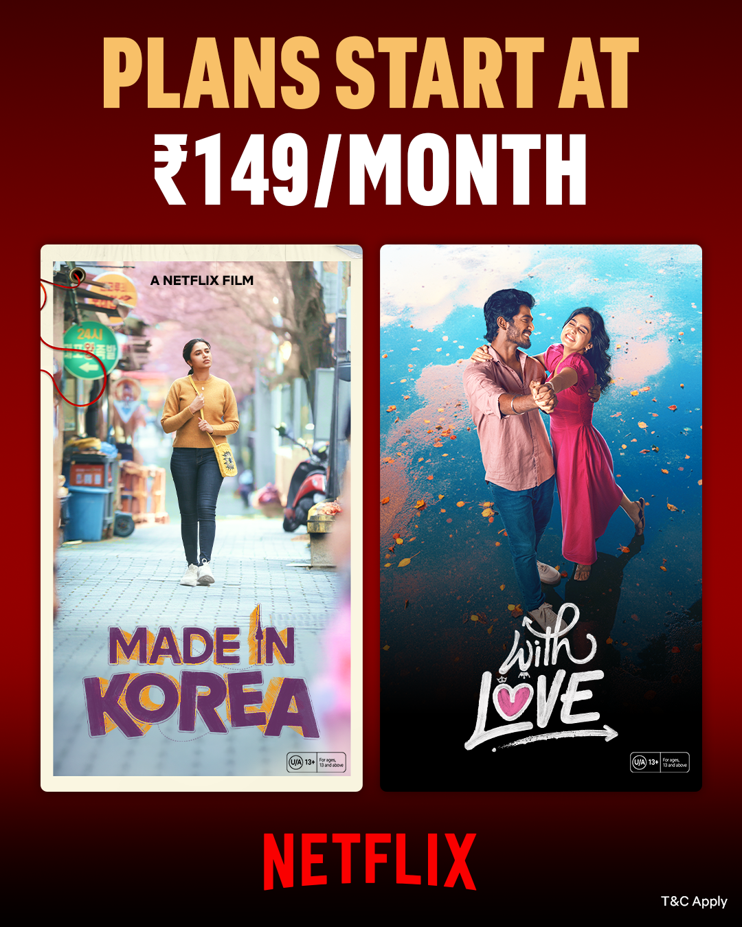Netflix Facebook ad