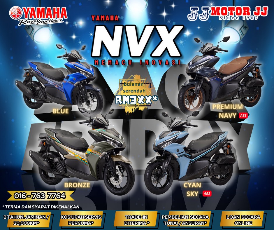 MOTOR J J - Yamaha Motor Johor Bahru Facebook ad: YAMAHA Motorcycles Authorized Dealer YQS - MOTOR JJ…