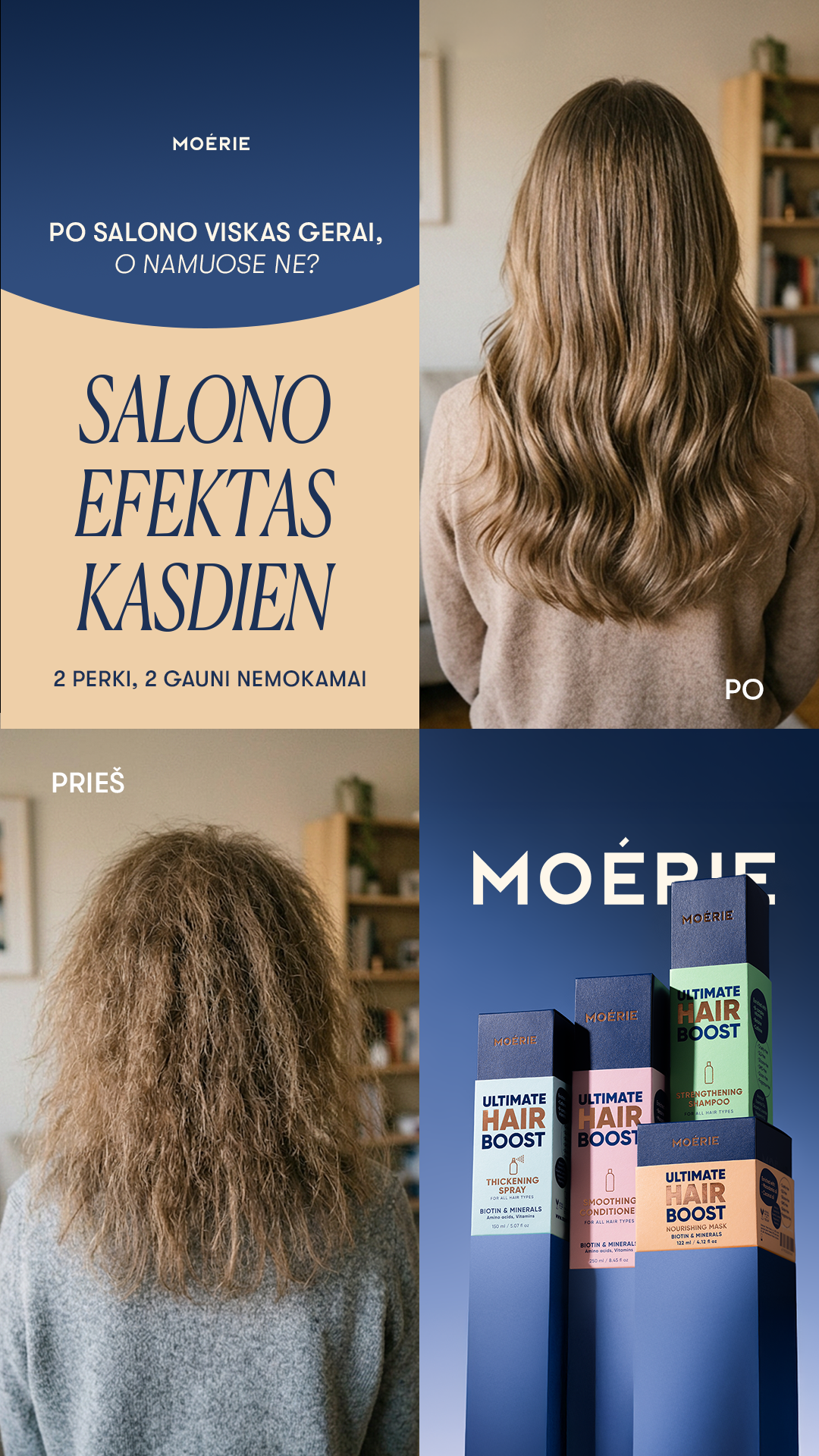 Moérie Beauty Facebook ad