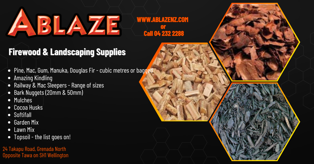 Ablaze Landscape Supplies & Firewood Facebook ad: Firewood & Landscape Supplies Wellington | Ablaze