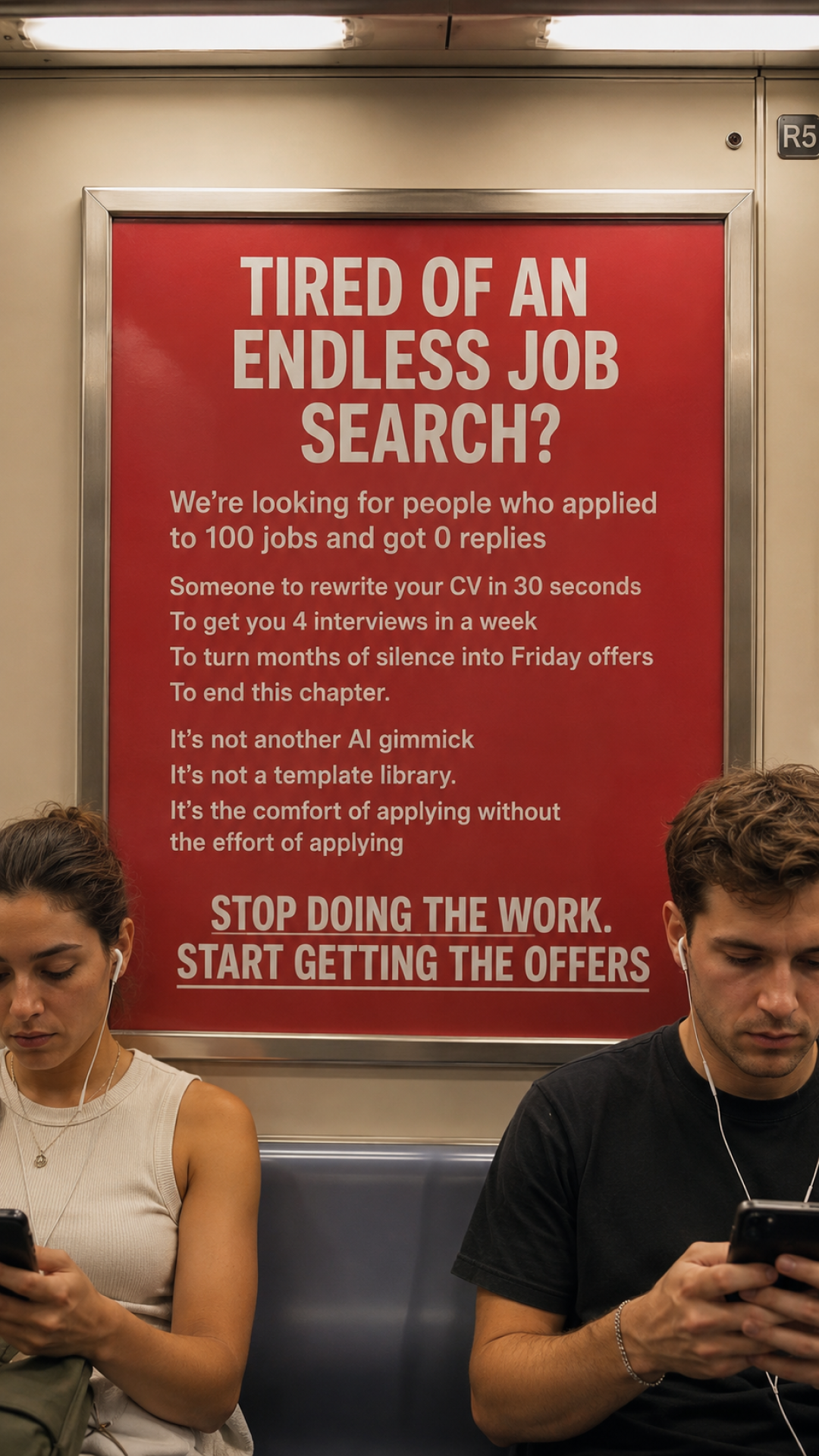 Fitly Facebook ad: Thousands are getting hired faster. Your turn.