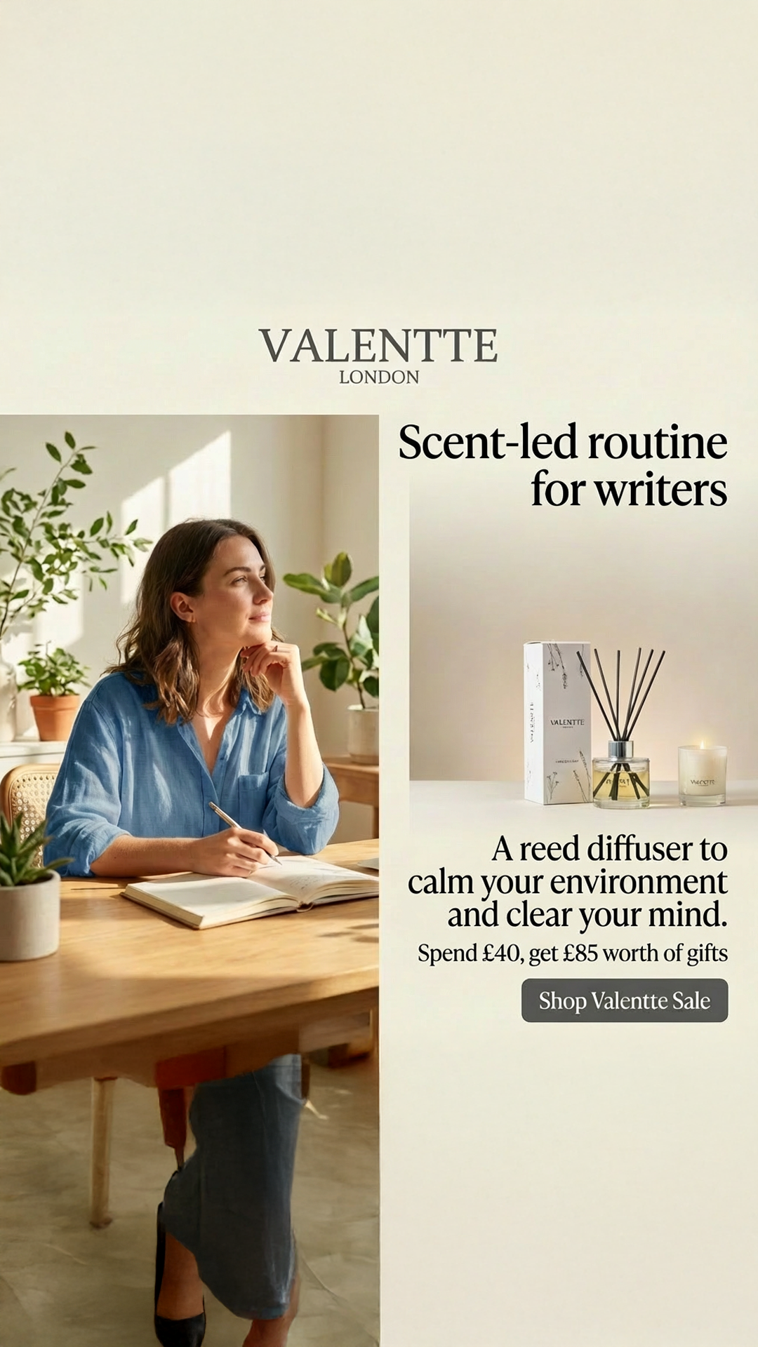 Valentte Facebook ad