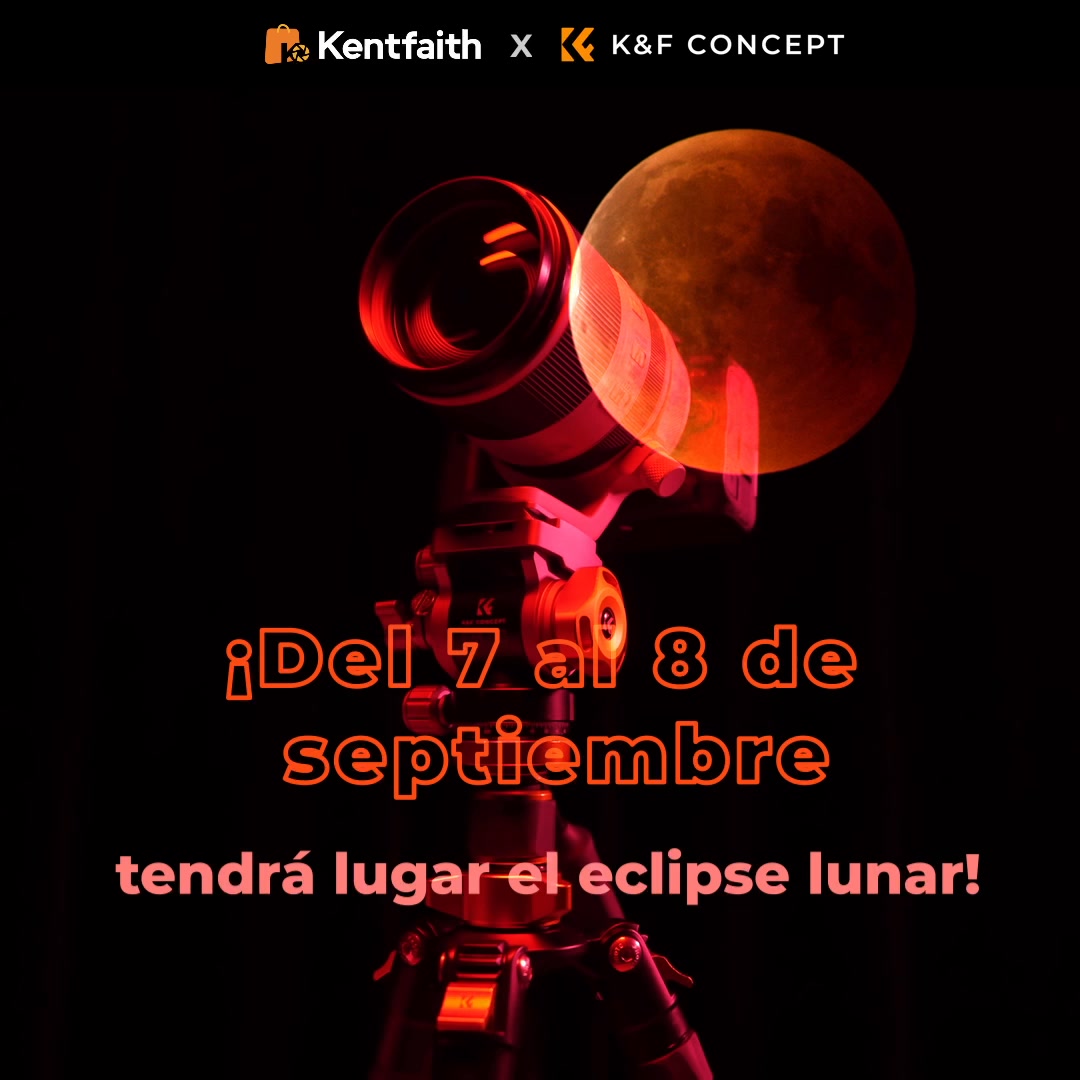 Kentfaith-ES Facebook ad: ¡Captura el eclipse lunar y crea recuerdos imborrables!