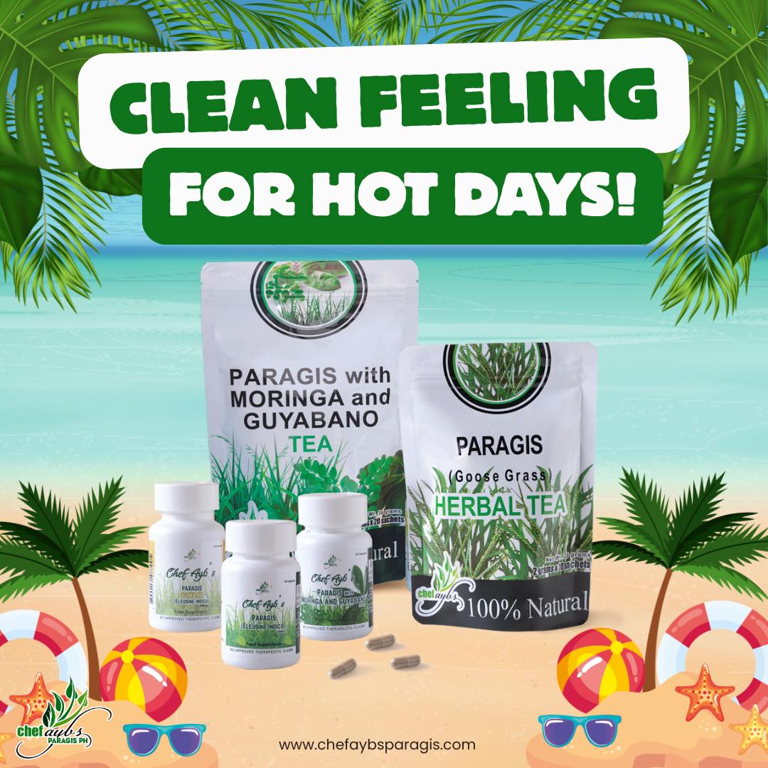 Chef Ayb’s Paragis PH Facebook ad: Stay fresh, light, and energized even on the…