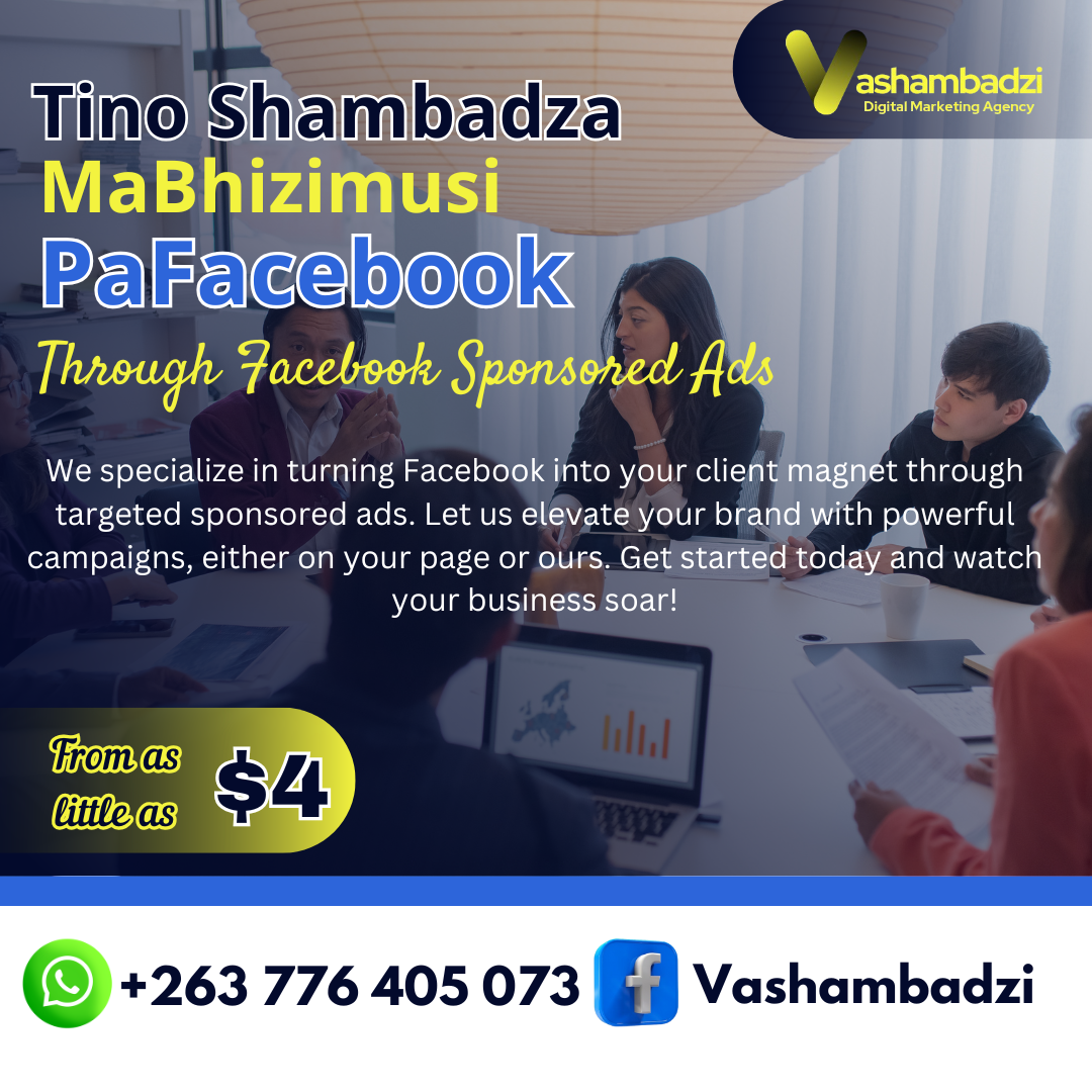 Dzidza Iwe Online_School Facebook ad: Chat with us