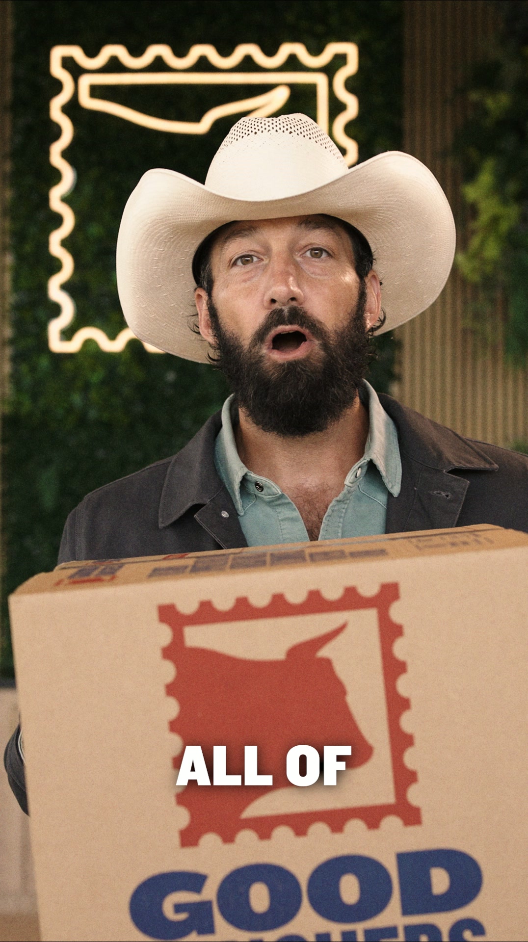 Good Ranchers Facebook ad: 100% U.S. Sourced Meat