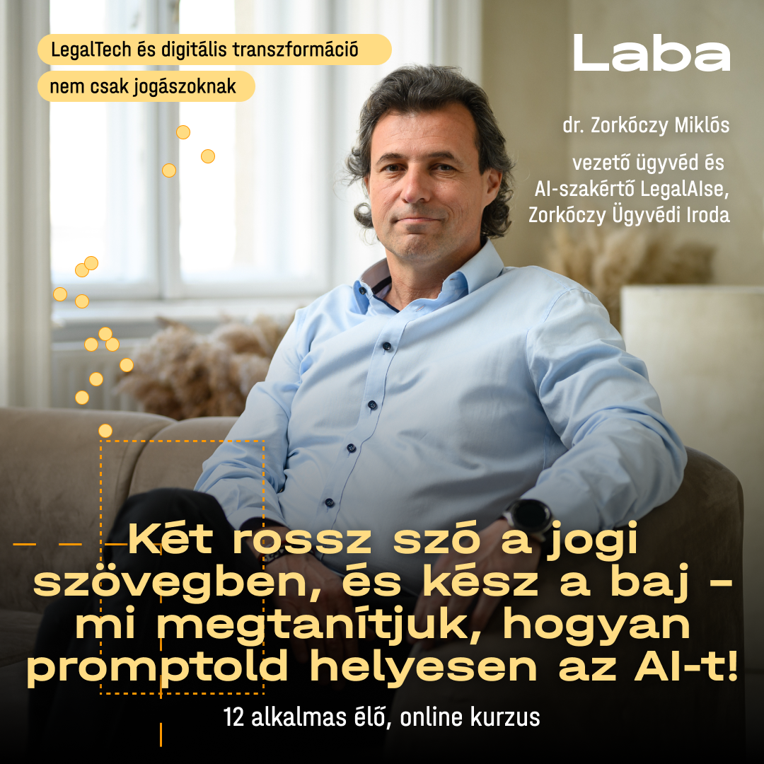 Laba Facebook ad: Digitális transzformáció jogászoknak