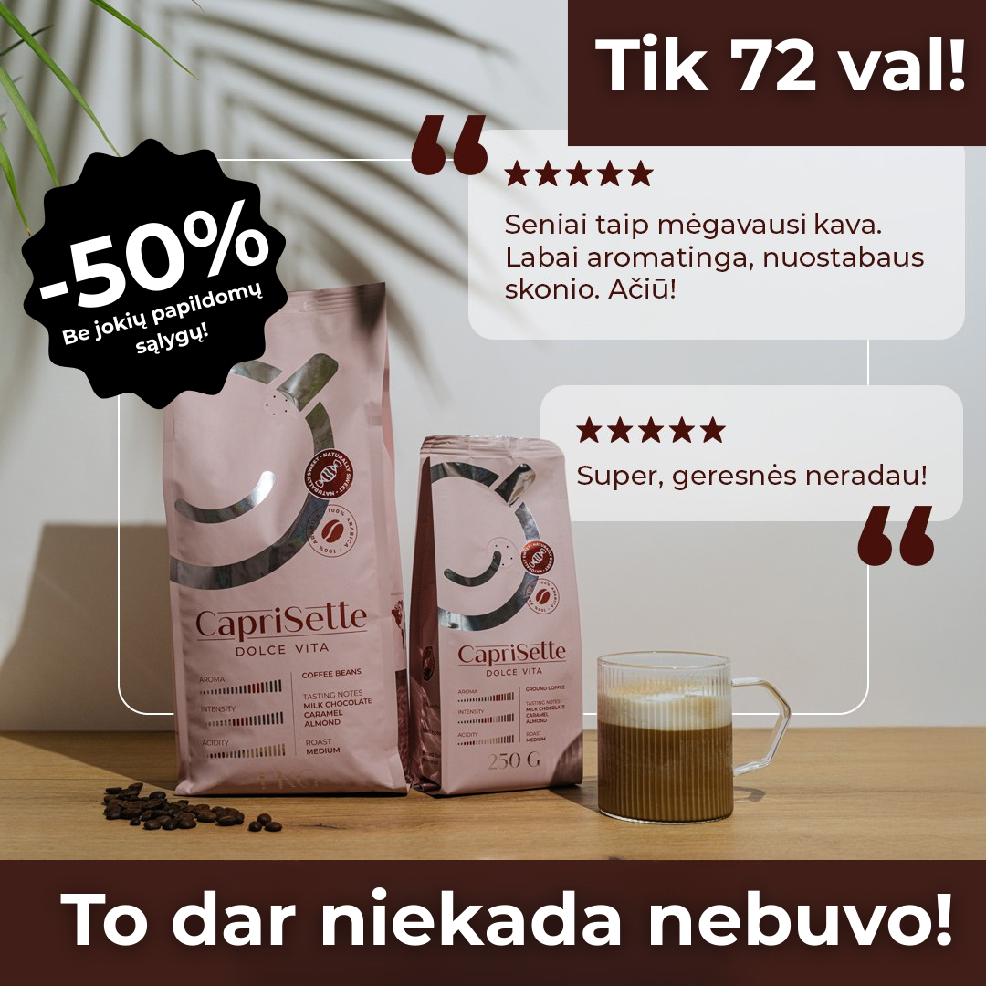 Kavos Draugas Facebook ad