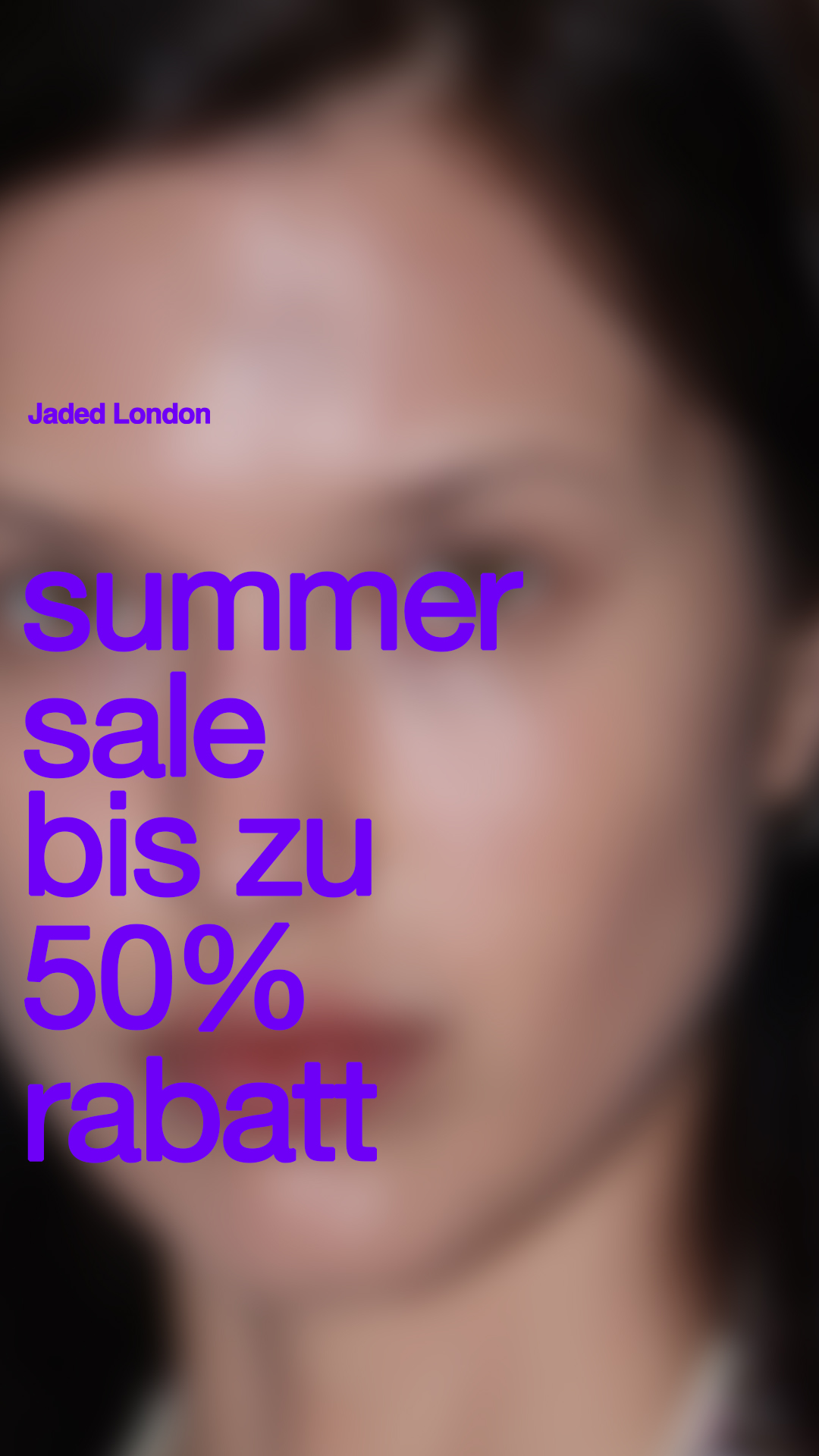 Jaded LDN Facebook ad