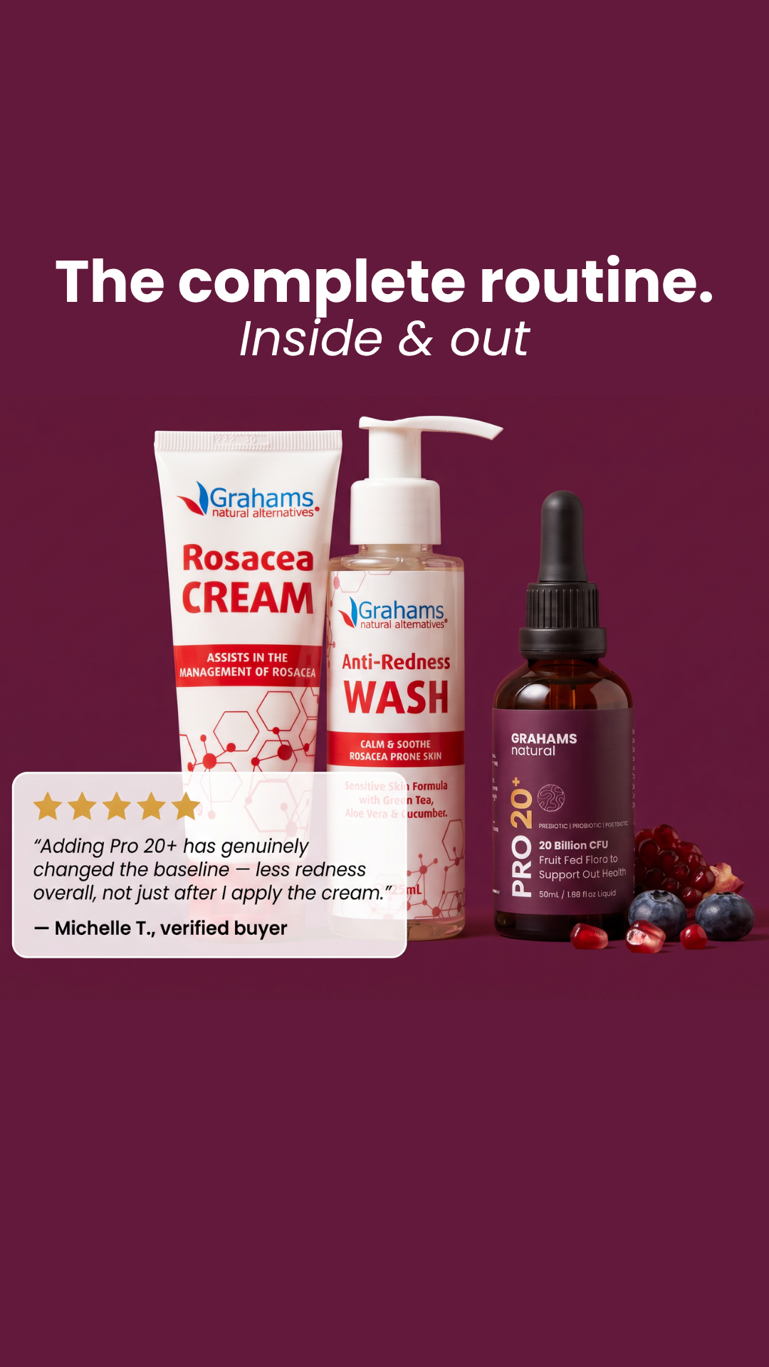 Grahams Natural Alternatives Facebook ad