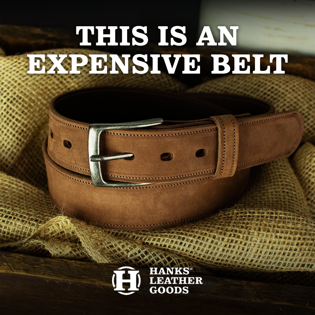 Hanks Leather Goods Facebook ad