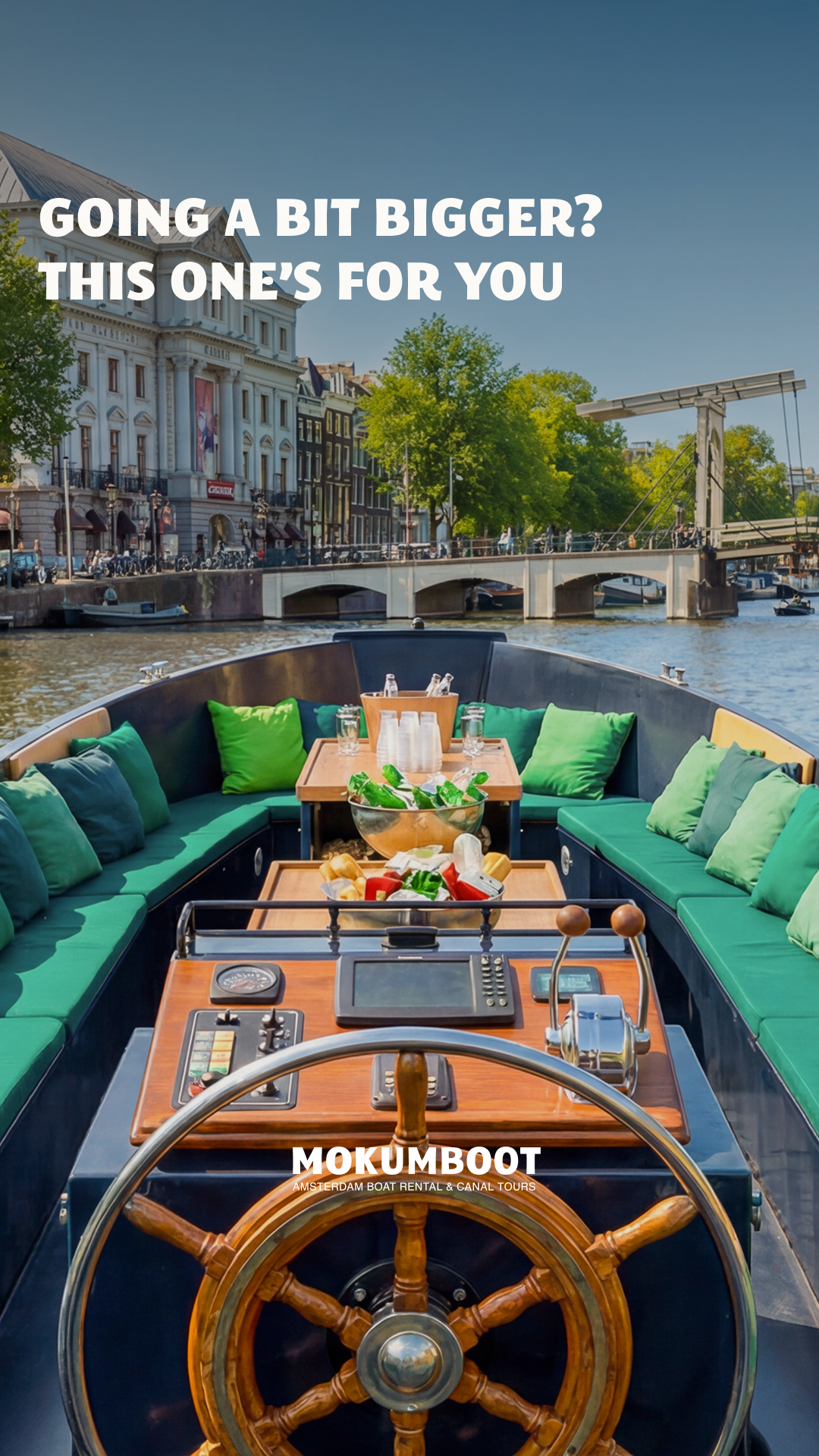 Mokumboot - boat rental & canal tours Facebook ad