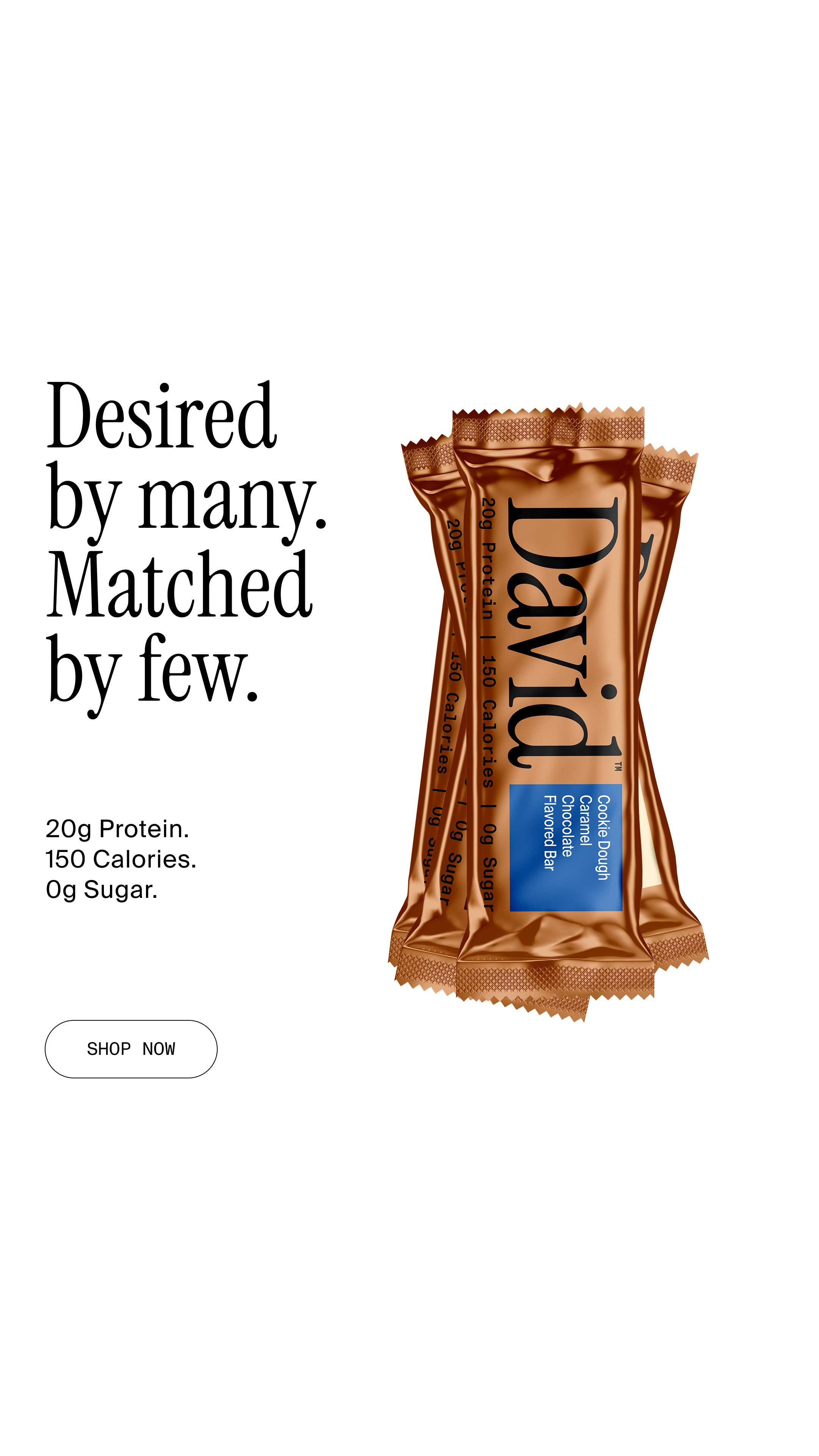 David Protein Facebook ad