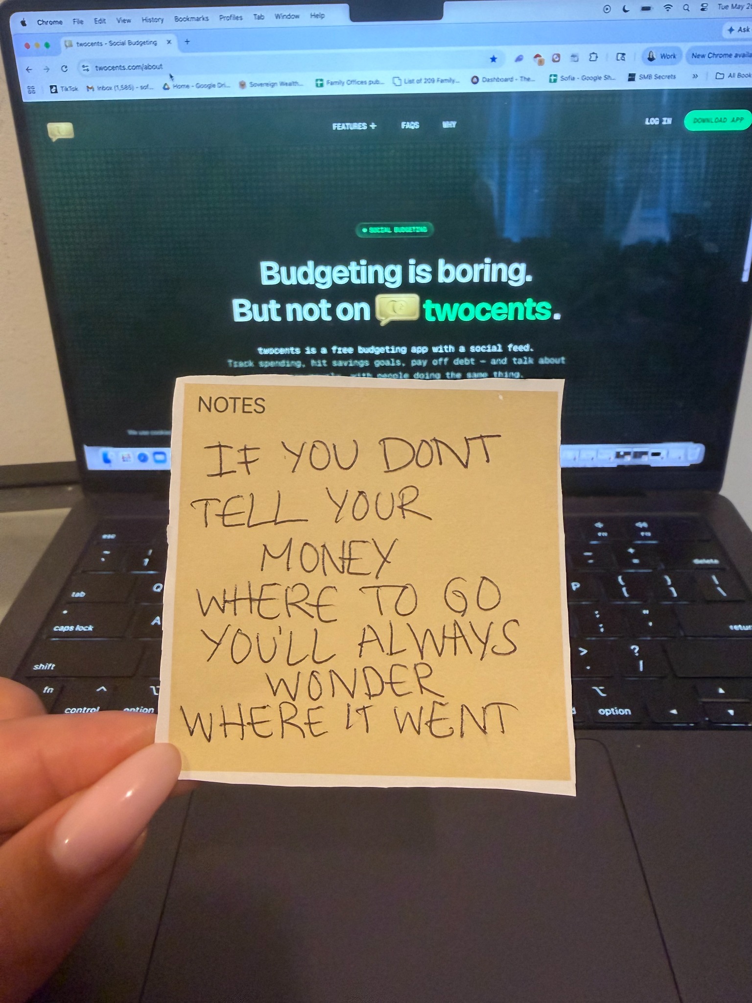twocentinc Facebook ad