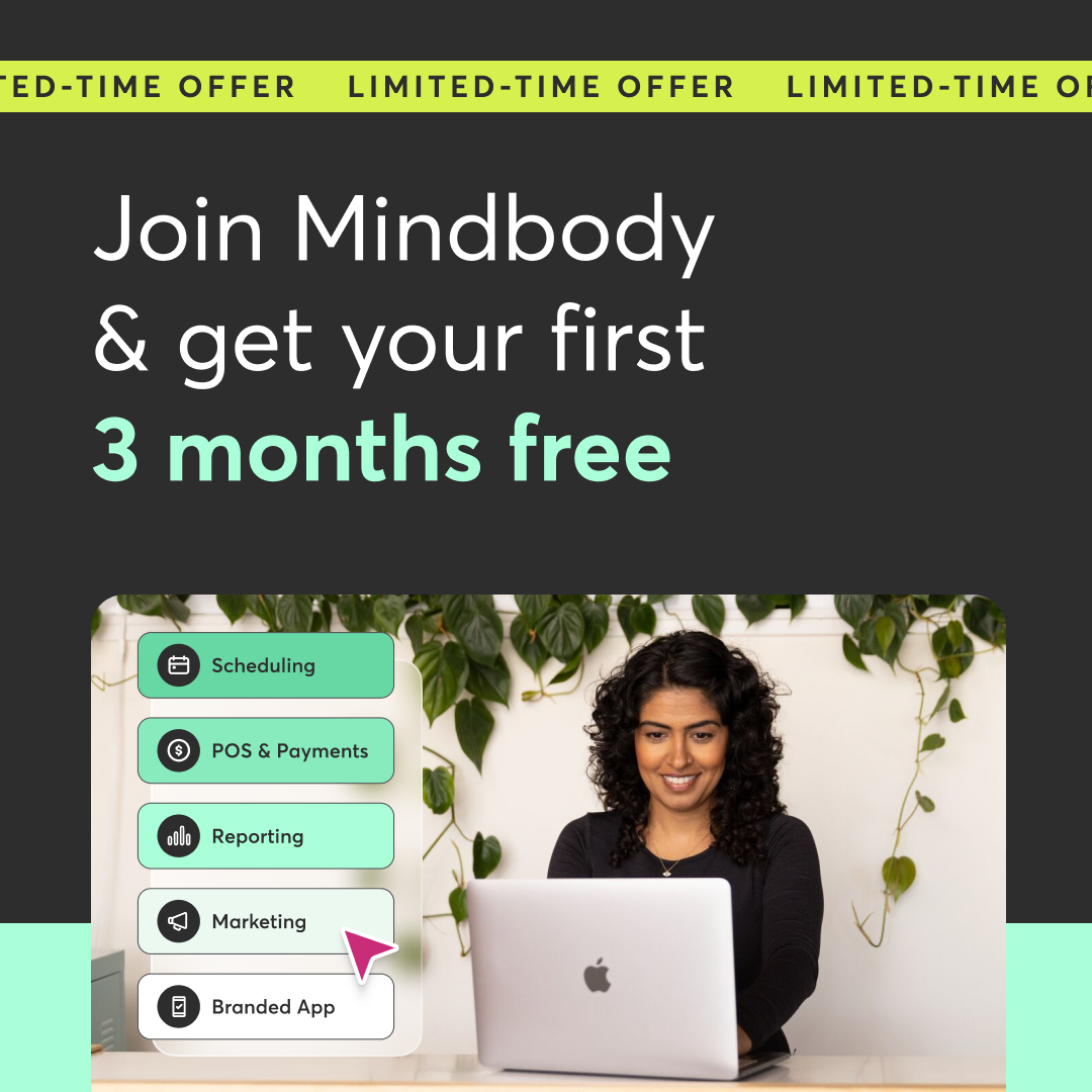 Mindbody Facebook ad from Sep 10, 2026