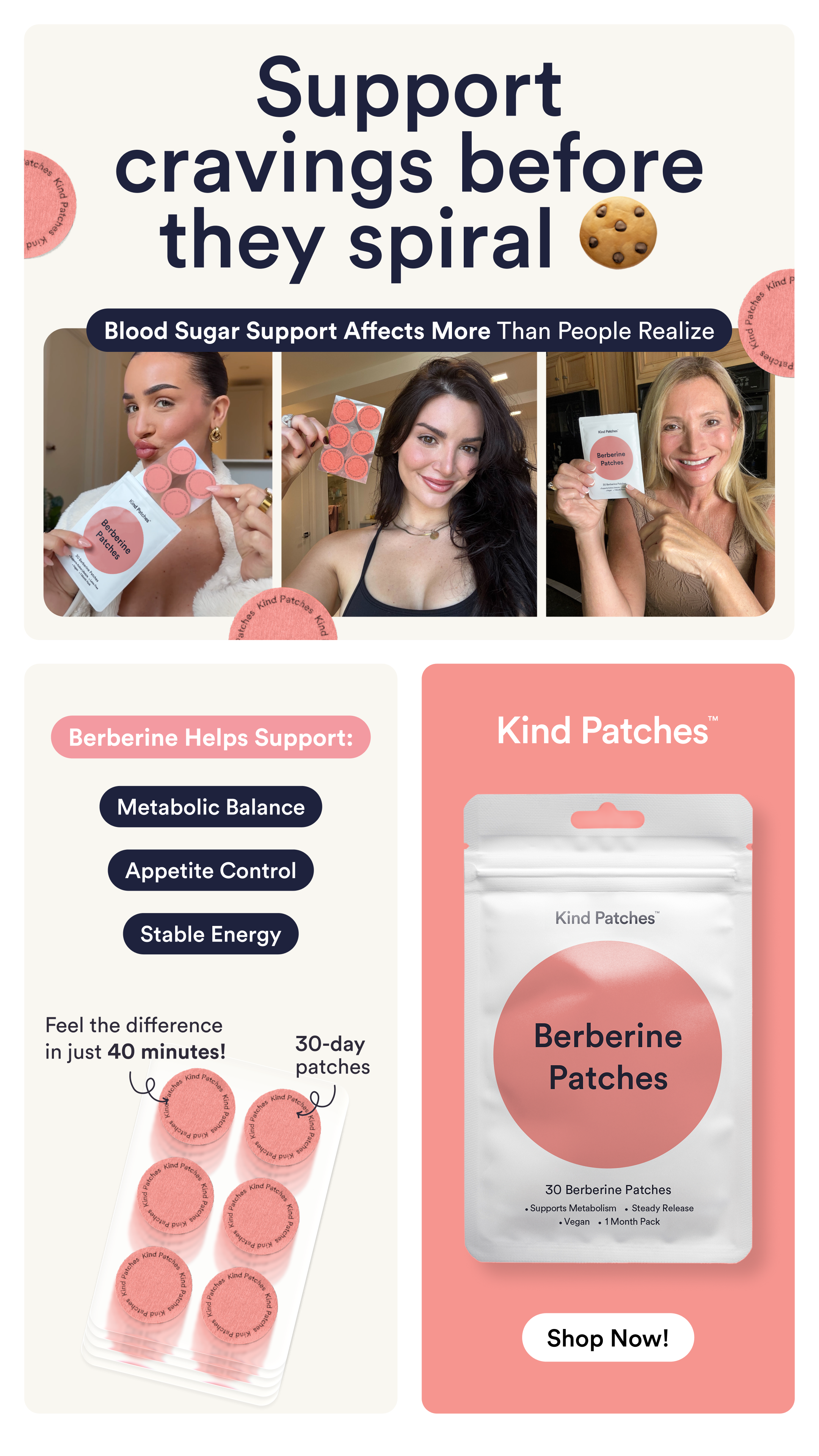Kind Patches Facebook ad