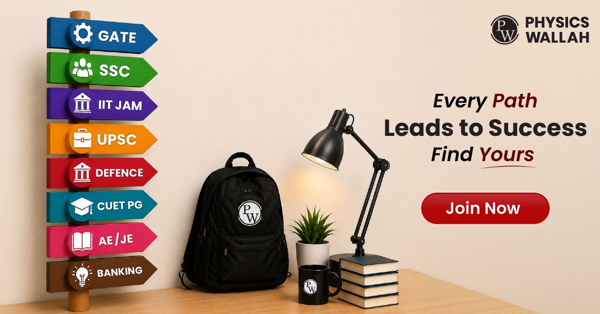PW - India's Learning Platform Facebook ad: PW For Your Career Journey