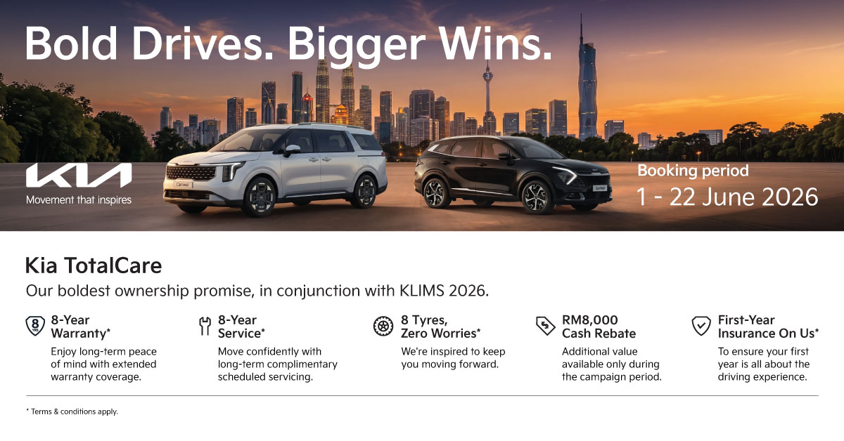 Paul Tan's Automotive News Facebook ad: Enjoy RM8k rebate, eight-year warranty and more with Kia…
