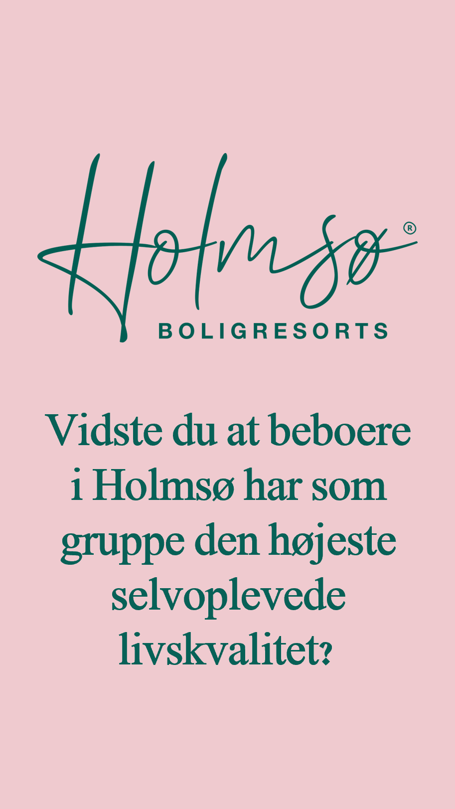 Holmsø Boligresorts Facebook ad