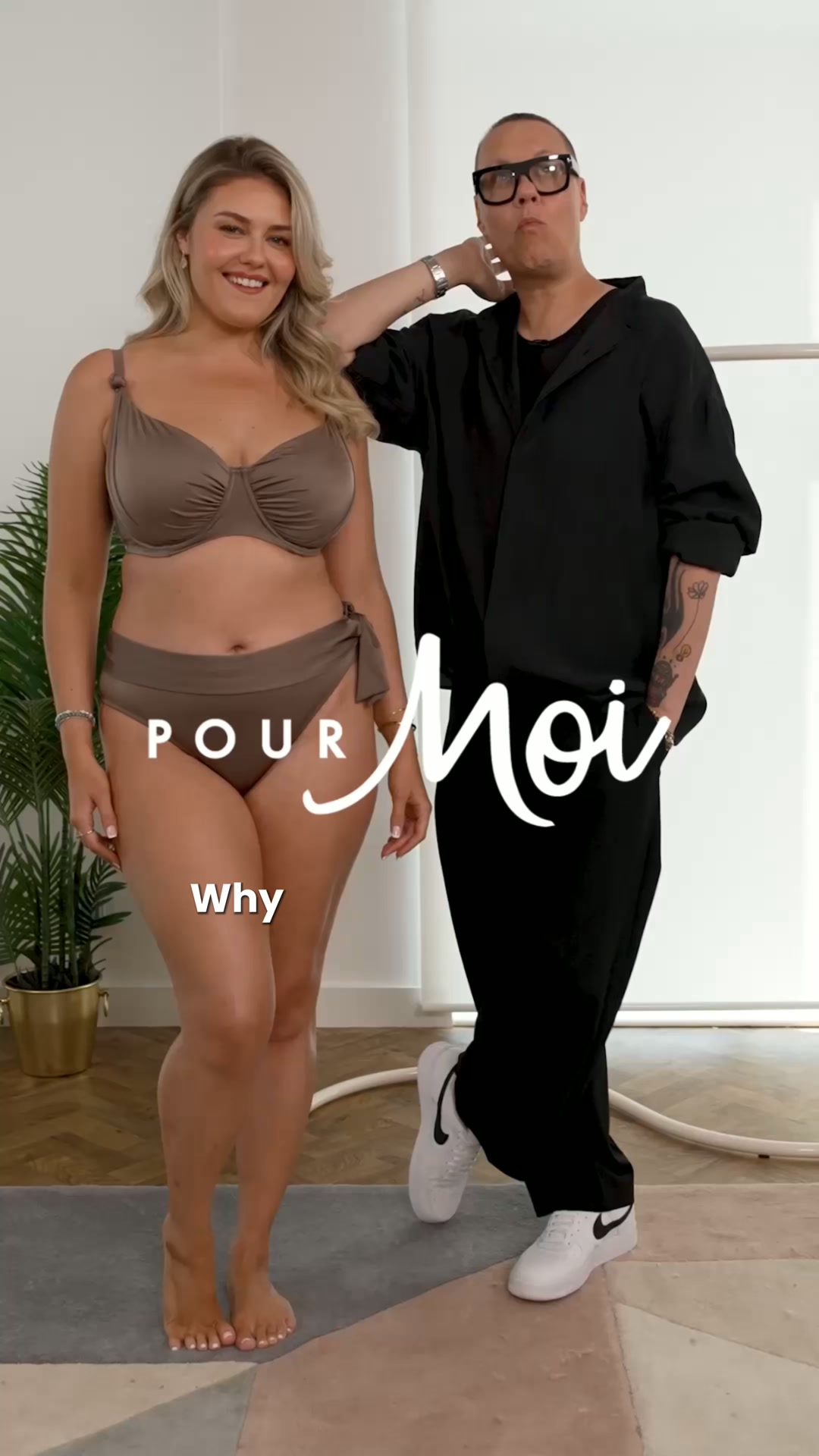 Pour Moi Facebook ad: Cup sized Swimwear