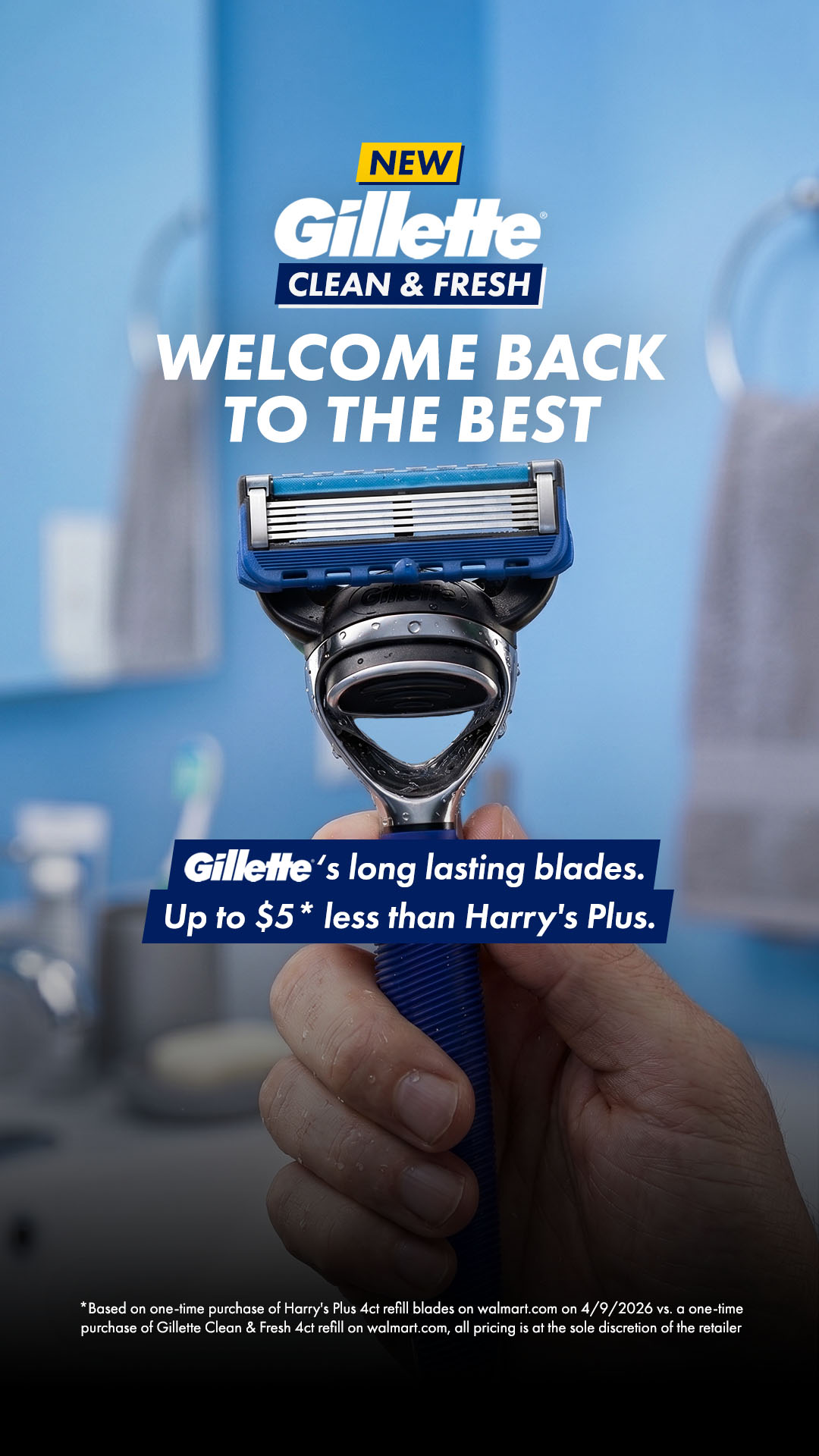 Gillette Facebook ad