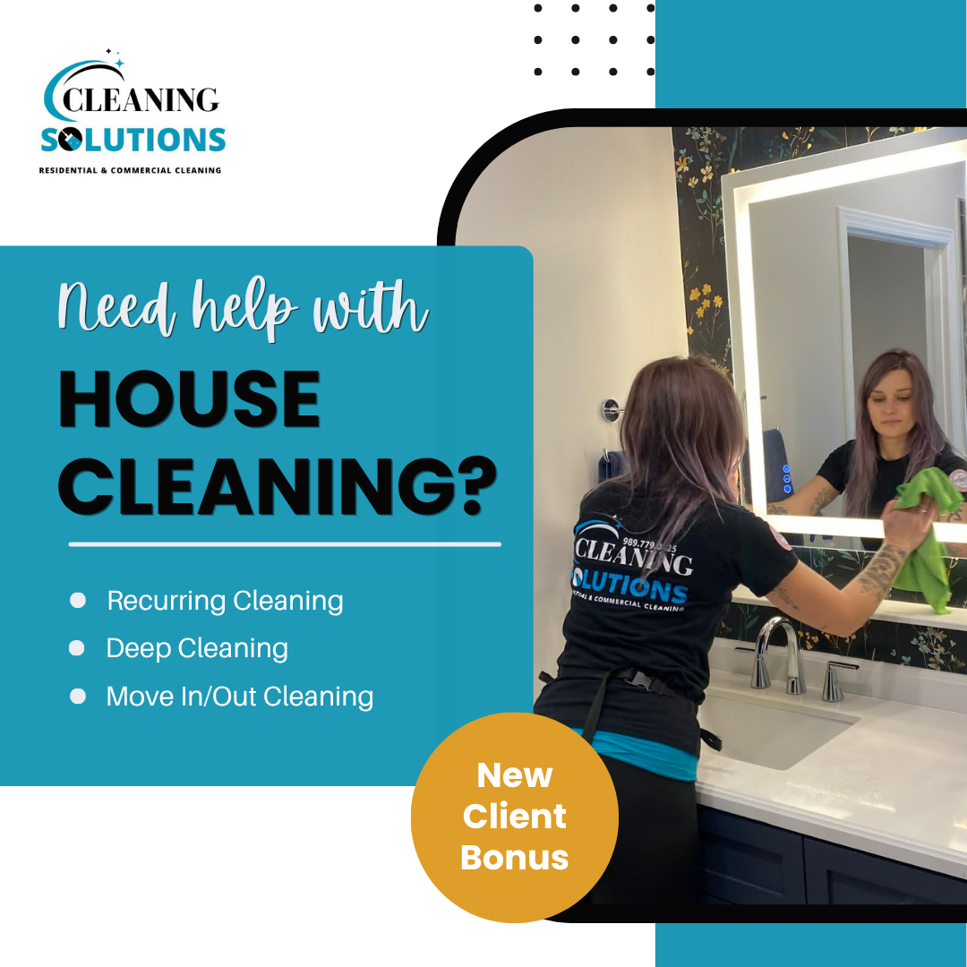 Cleaning Solutions Facebook ad