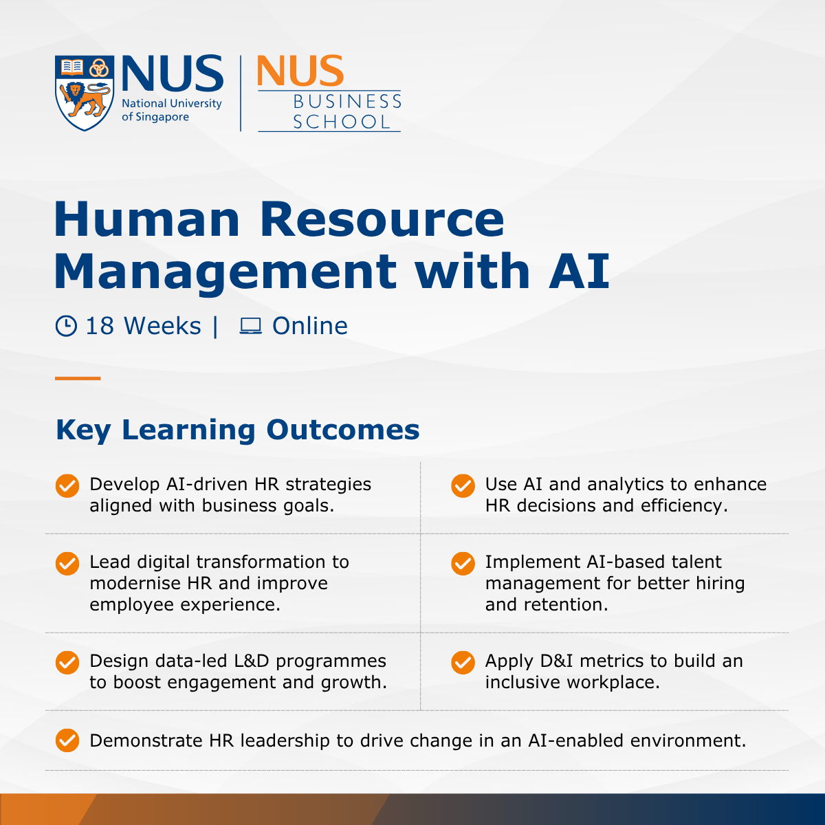 NUS Business School, National University of Singapore Facebook ad