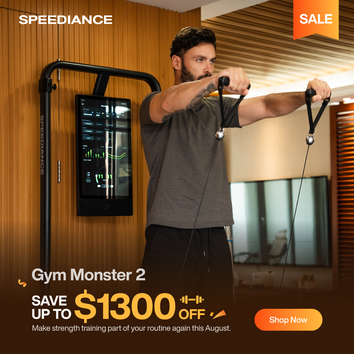 Speediance Facebook ad