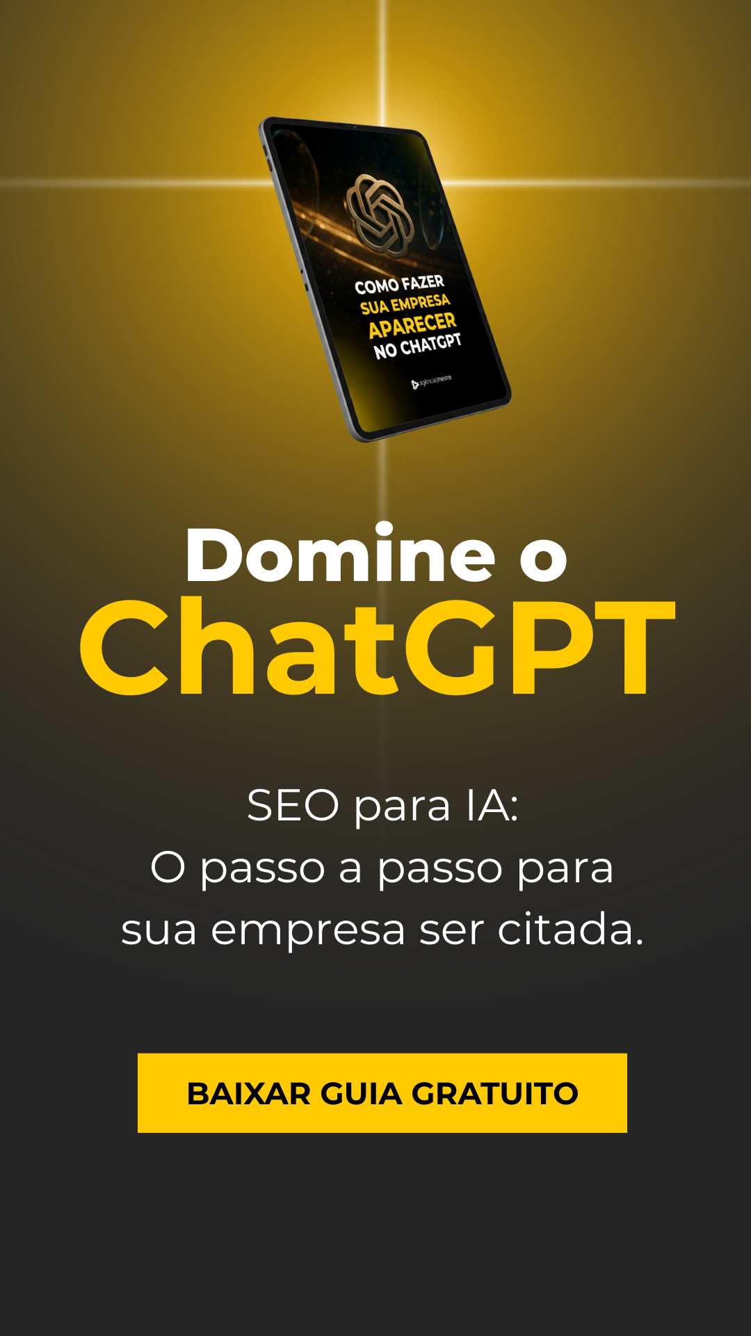 Agência Mestre Facebook ad