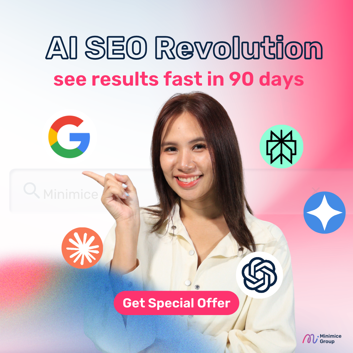 Minimice Group Manila - SEO & Performance Marketing Agency Facebook ad