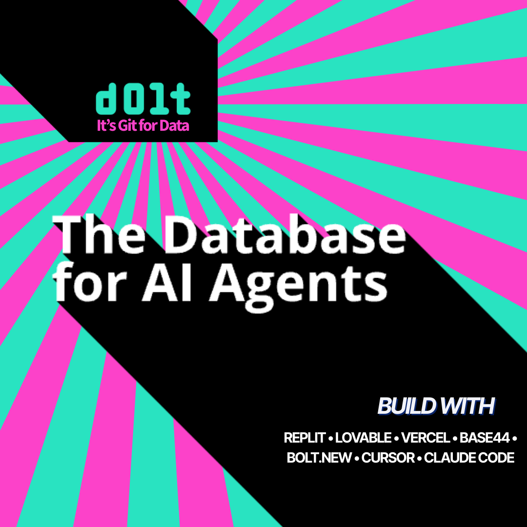 DoltHub Facebook ad: Version Control for AI Data