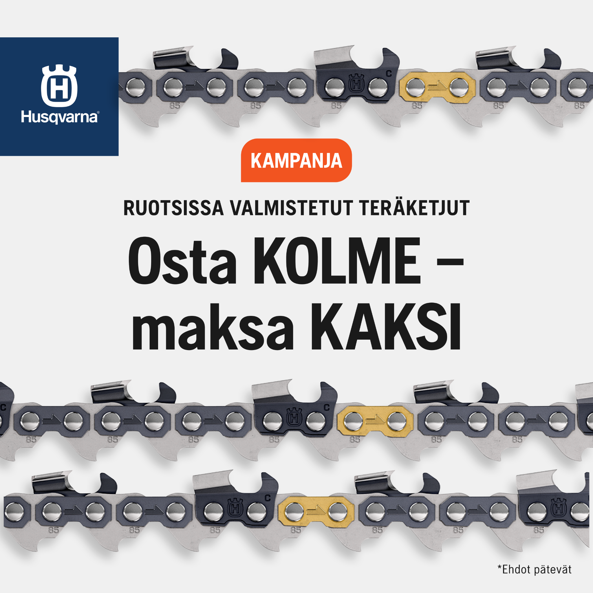 Husqvarna Facebook ad