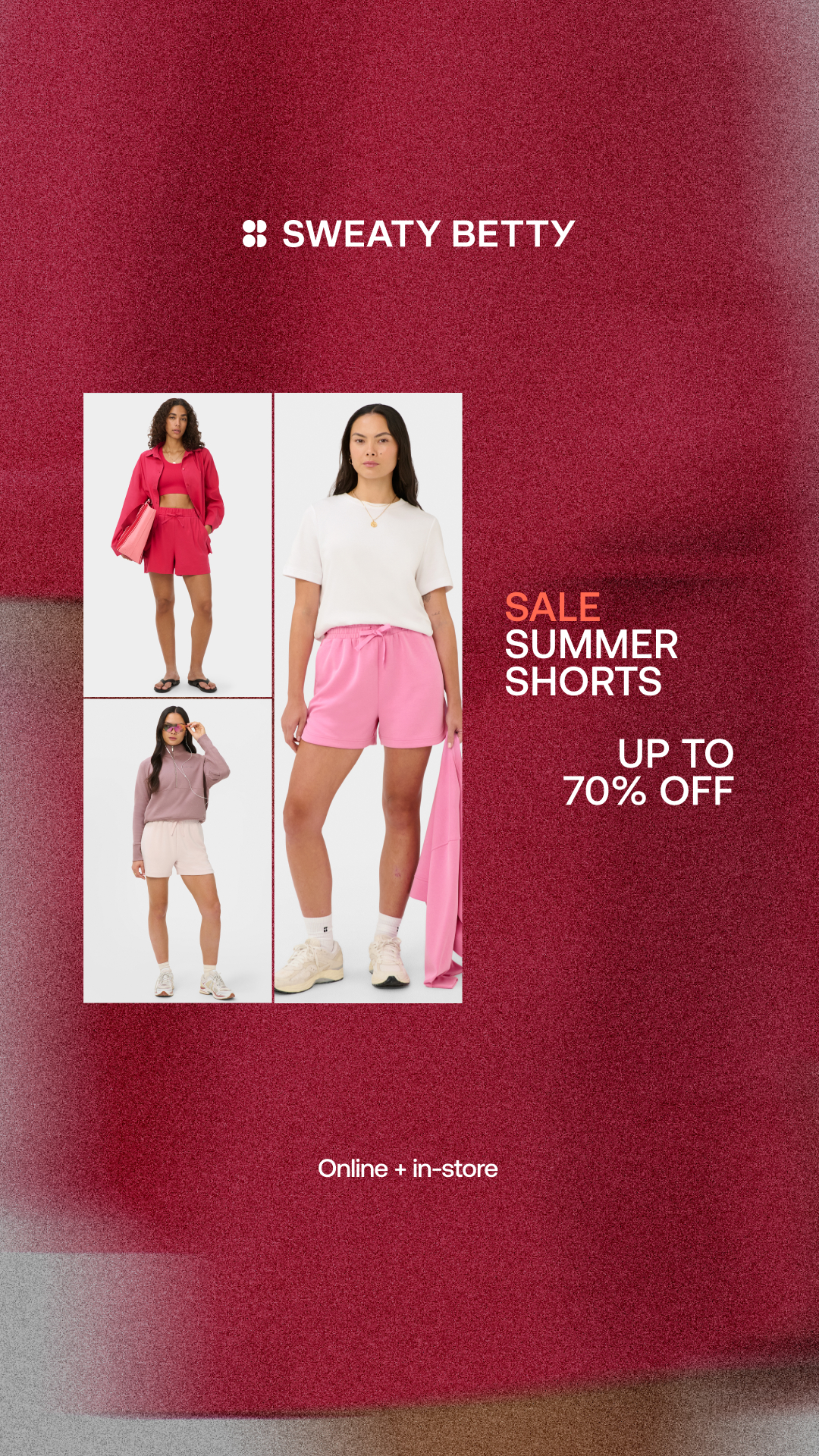 Sweaty Betty Facebook ad