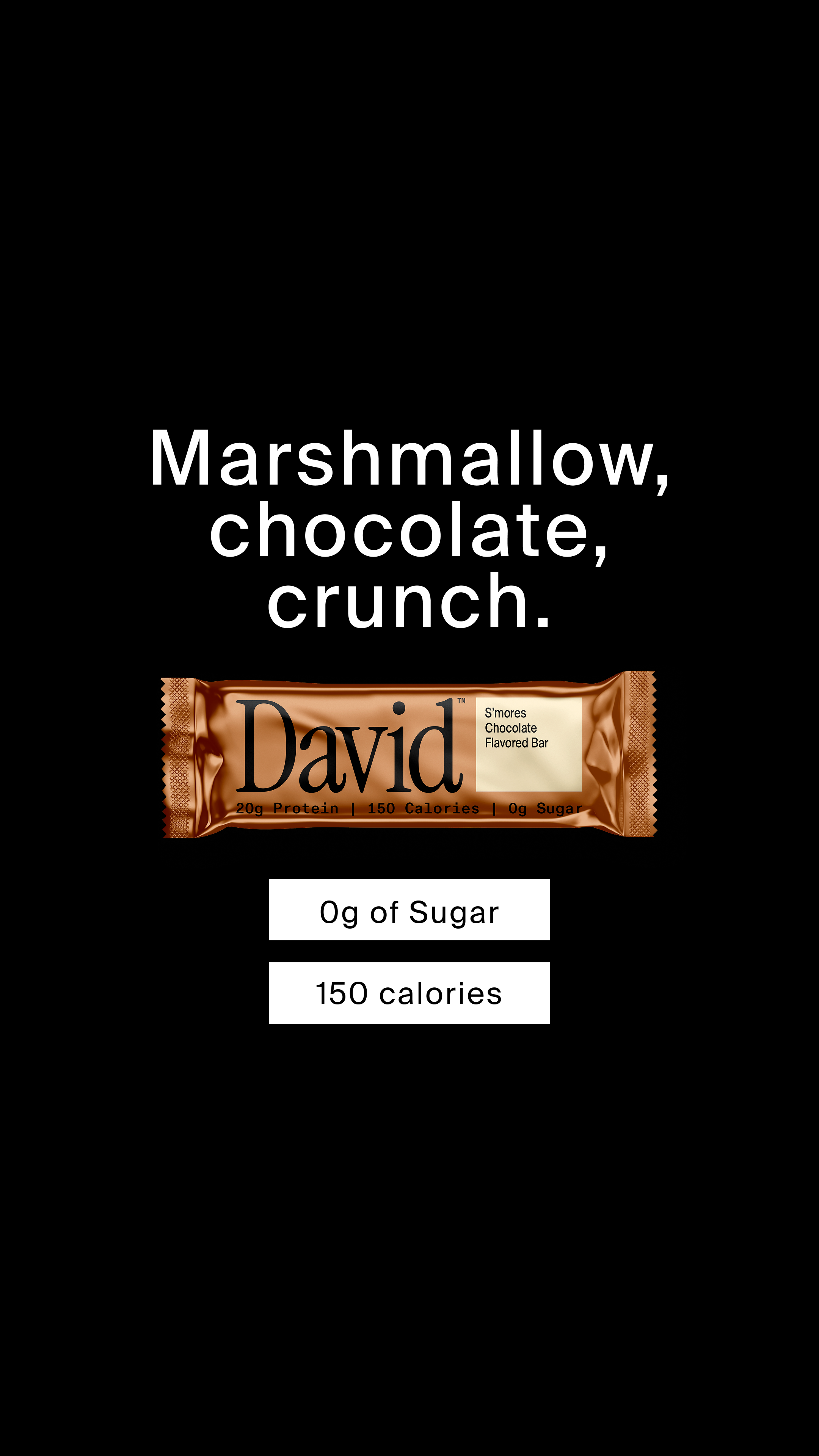 David Protein Facebook ad