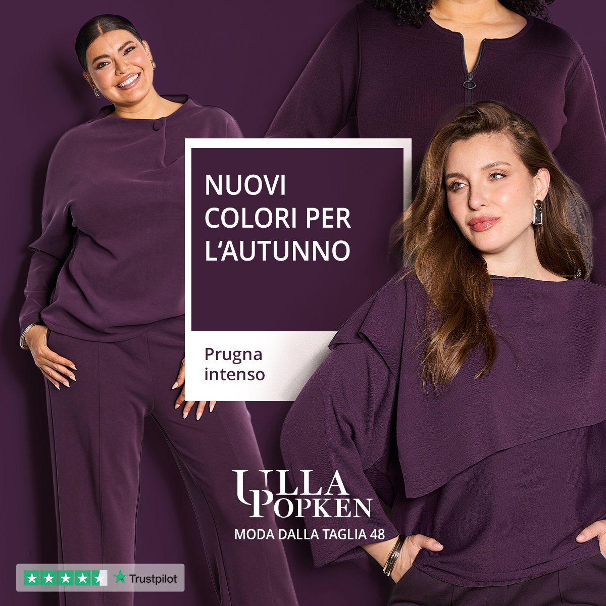 Ulla Popken Facebook ad: Moda donna taglie curvy