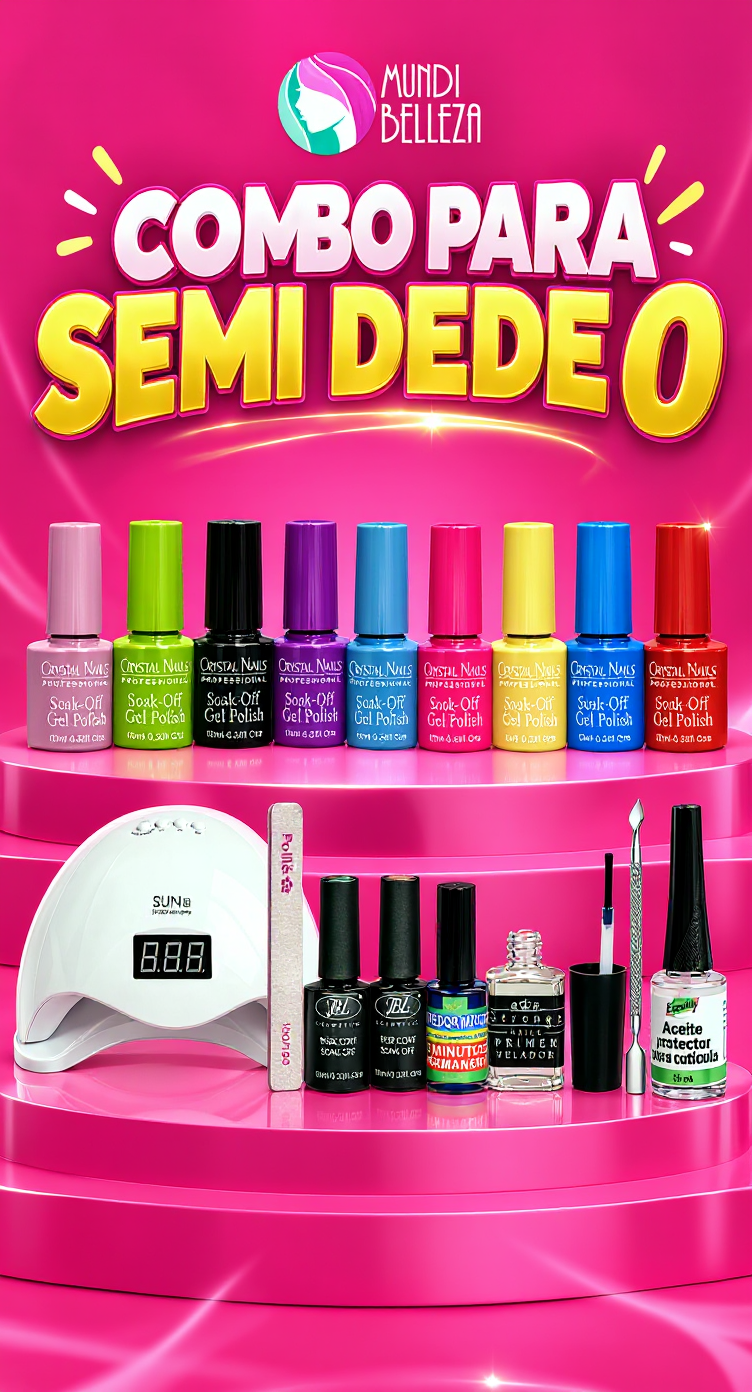 Mundibelleza Facebook ad: Combo para Semi Desde 0