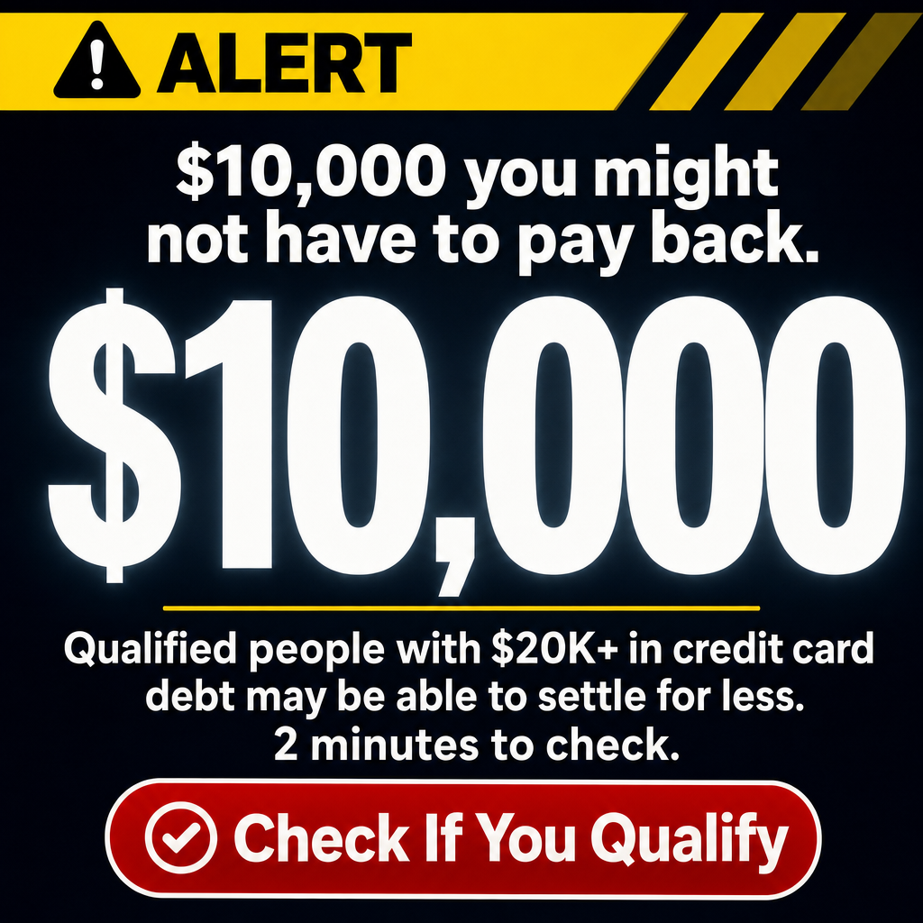 Best Debt Relief Facebook ad: Say goodbye to debt over $10,000