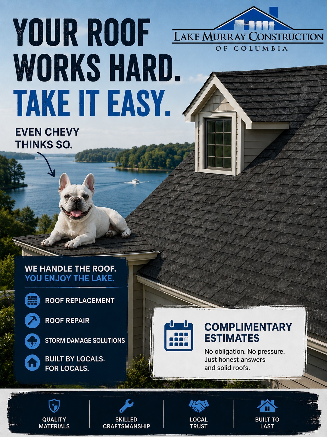 Lake Murray Construction of Columbia Facebook ad