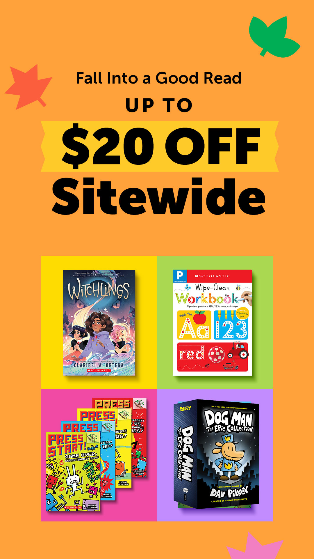 Scholastic Facebook ad