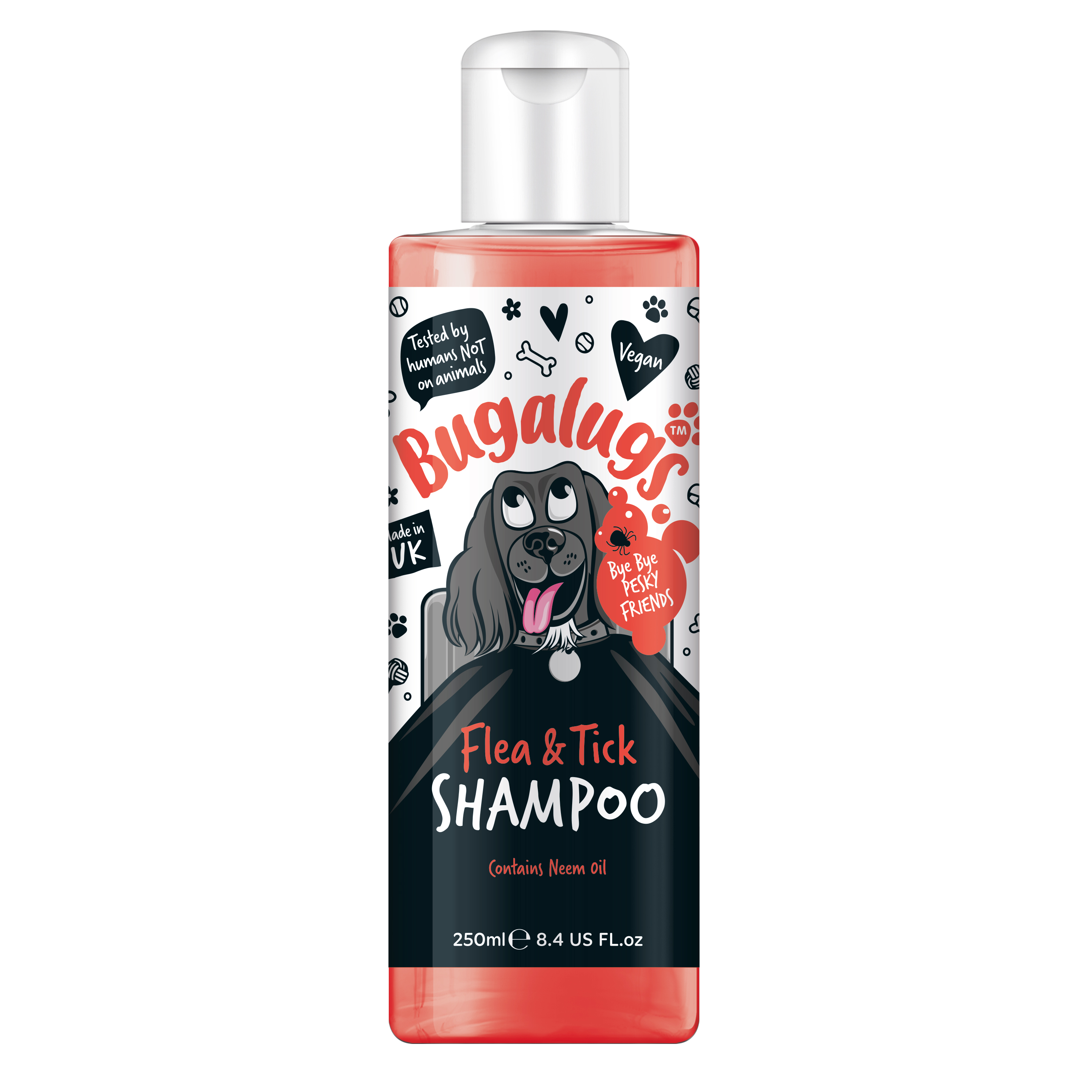 psishop.sk Facebook ad: Bugalugs, obľúbená kozmetika pre psov z UK.