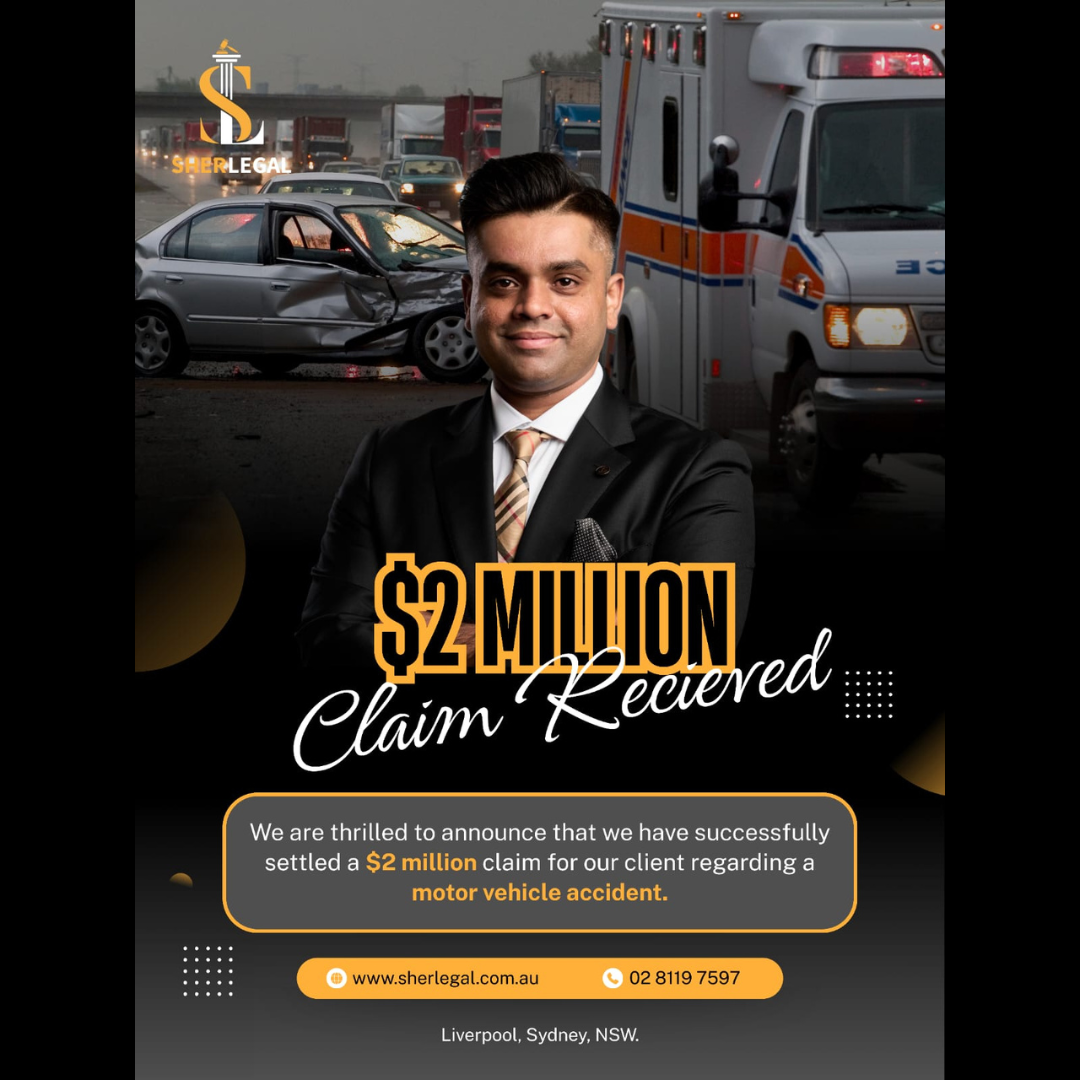 Sher Legal Facebook ad from Apr 21, 2026