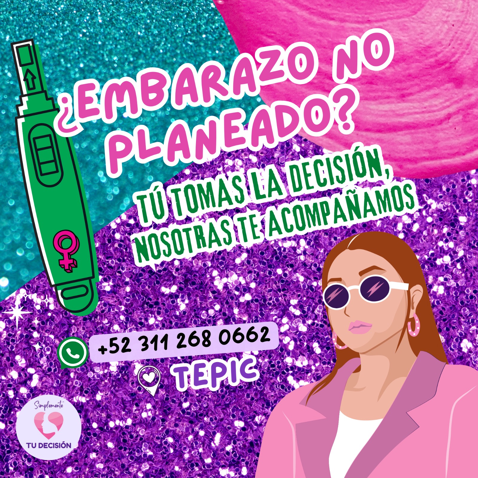 Simplemente tu decisión Facebook ad: ¡Tú vas primero!.